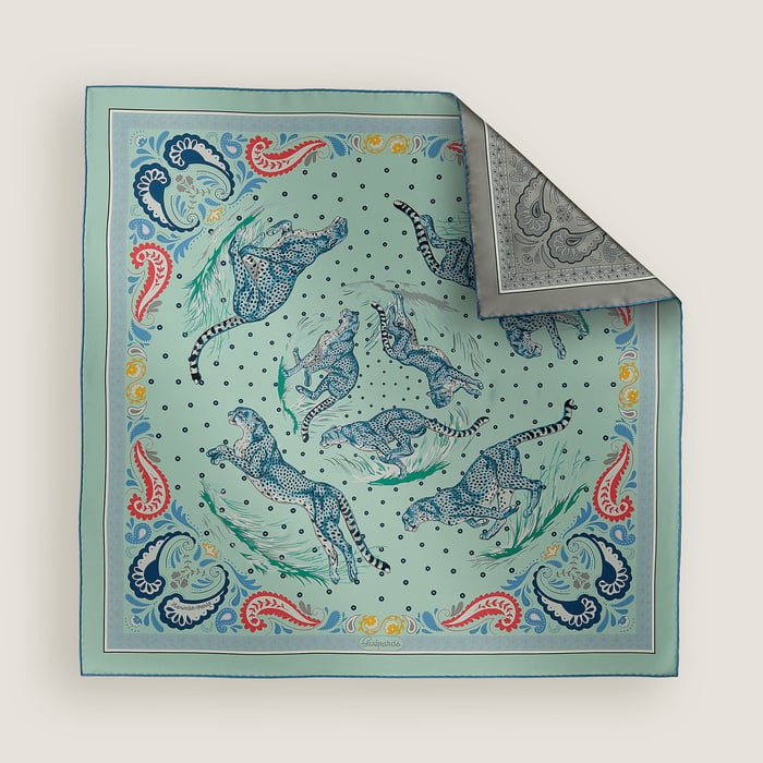 Guepards Bandana Double Face Scarf 90