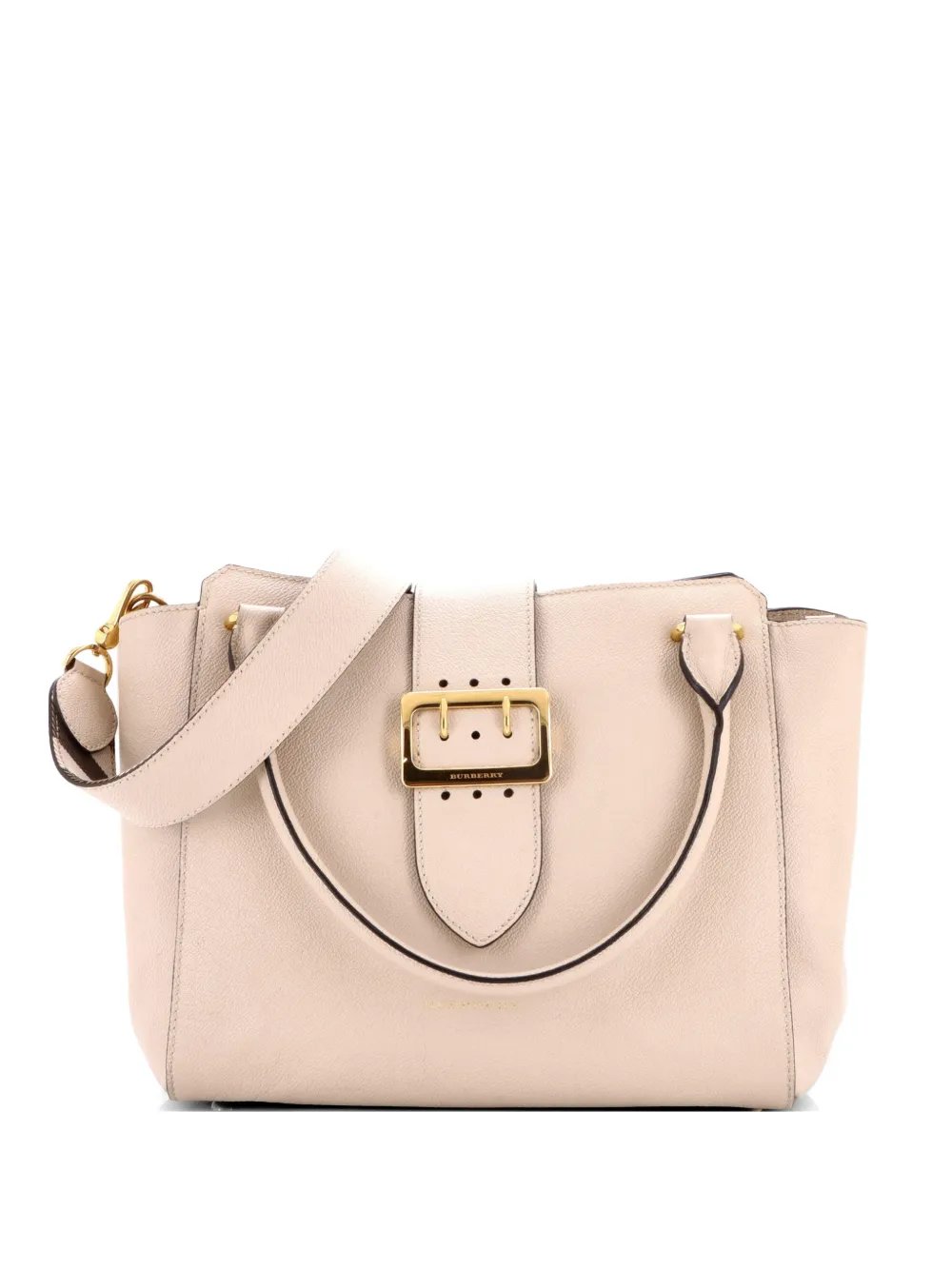 Buckle Leather Medium tote bag