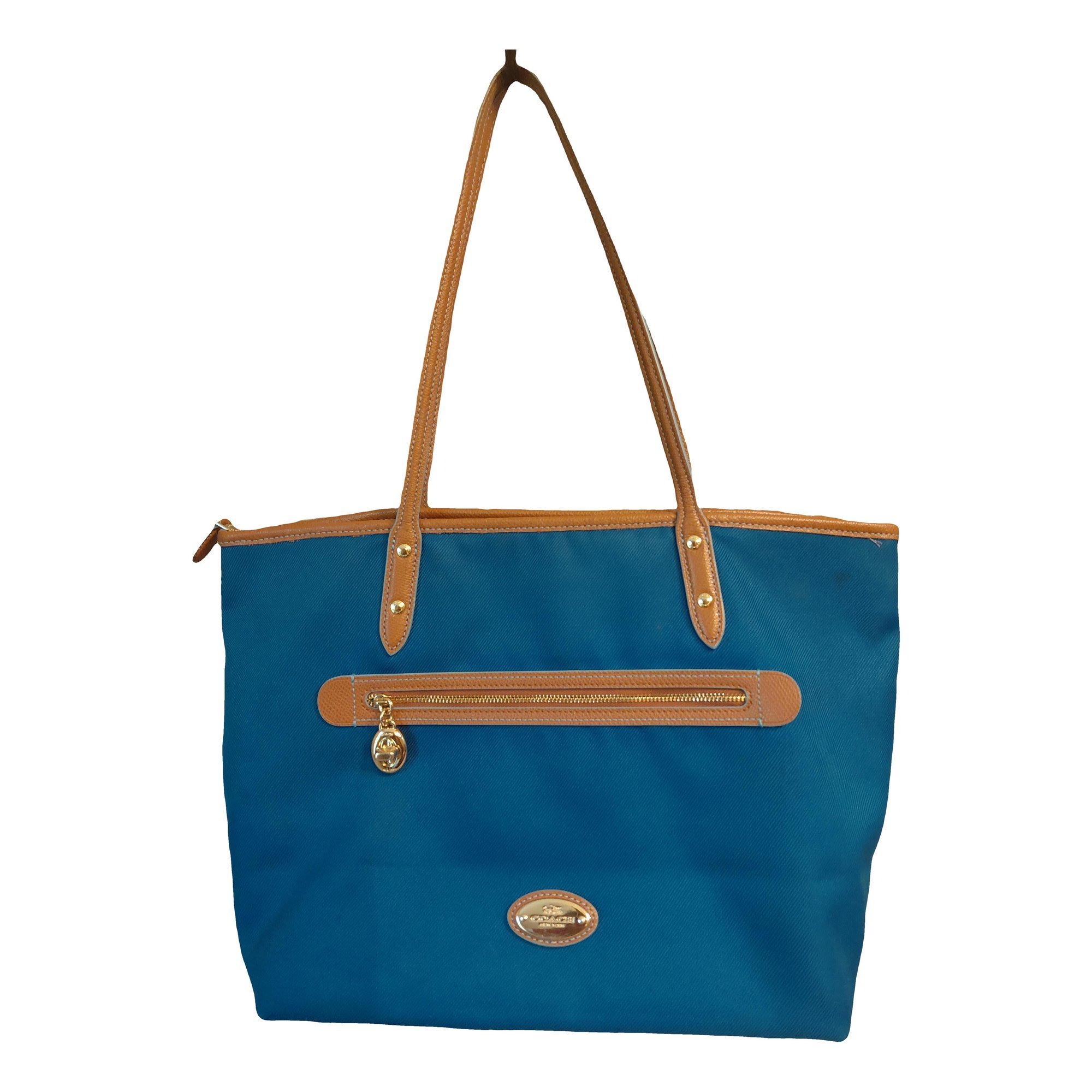 Leather tote