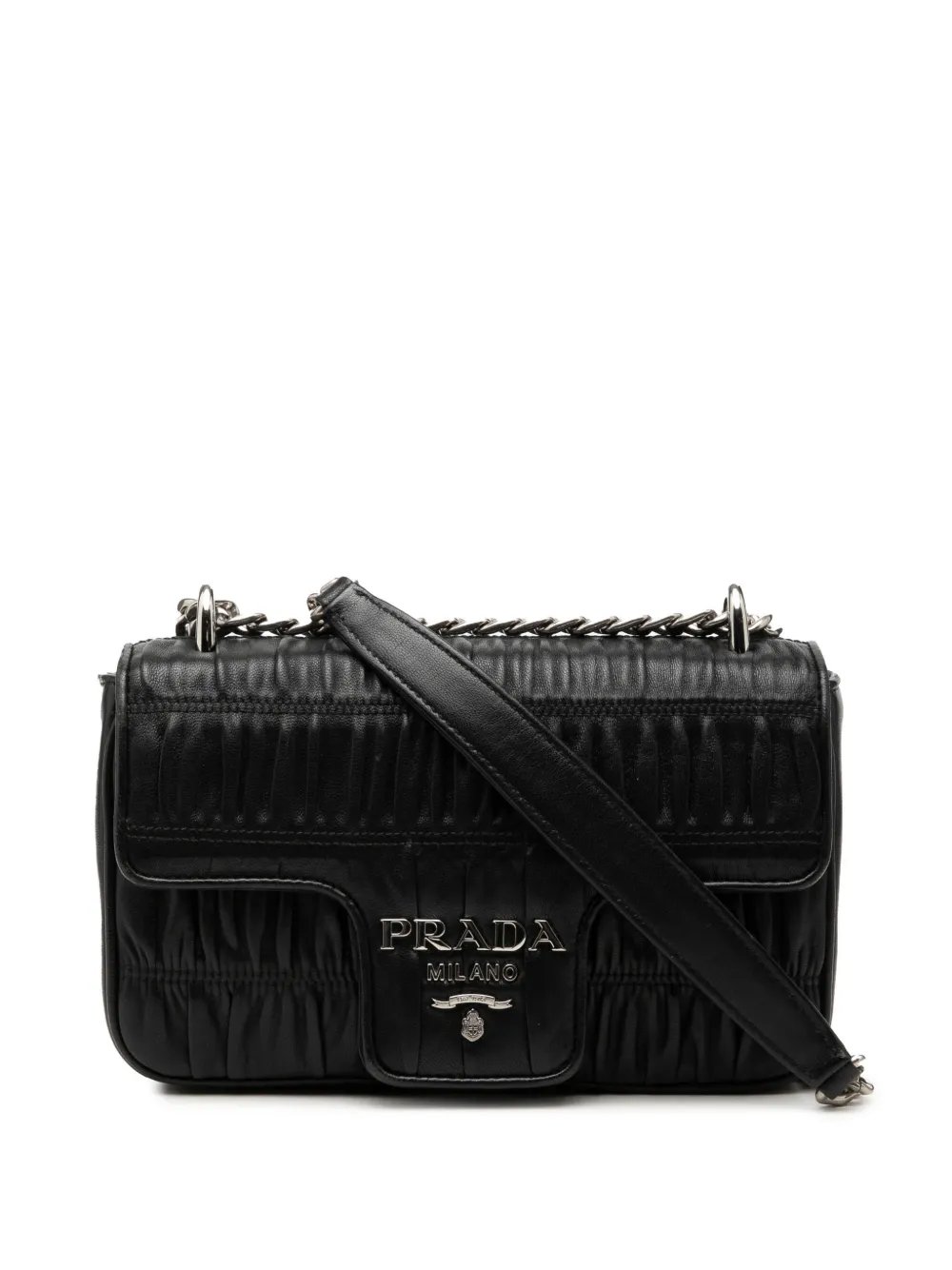 2000-2010 Nappa Gaufre Chain Flap crossbody bag