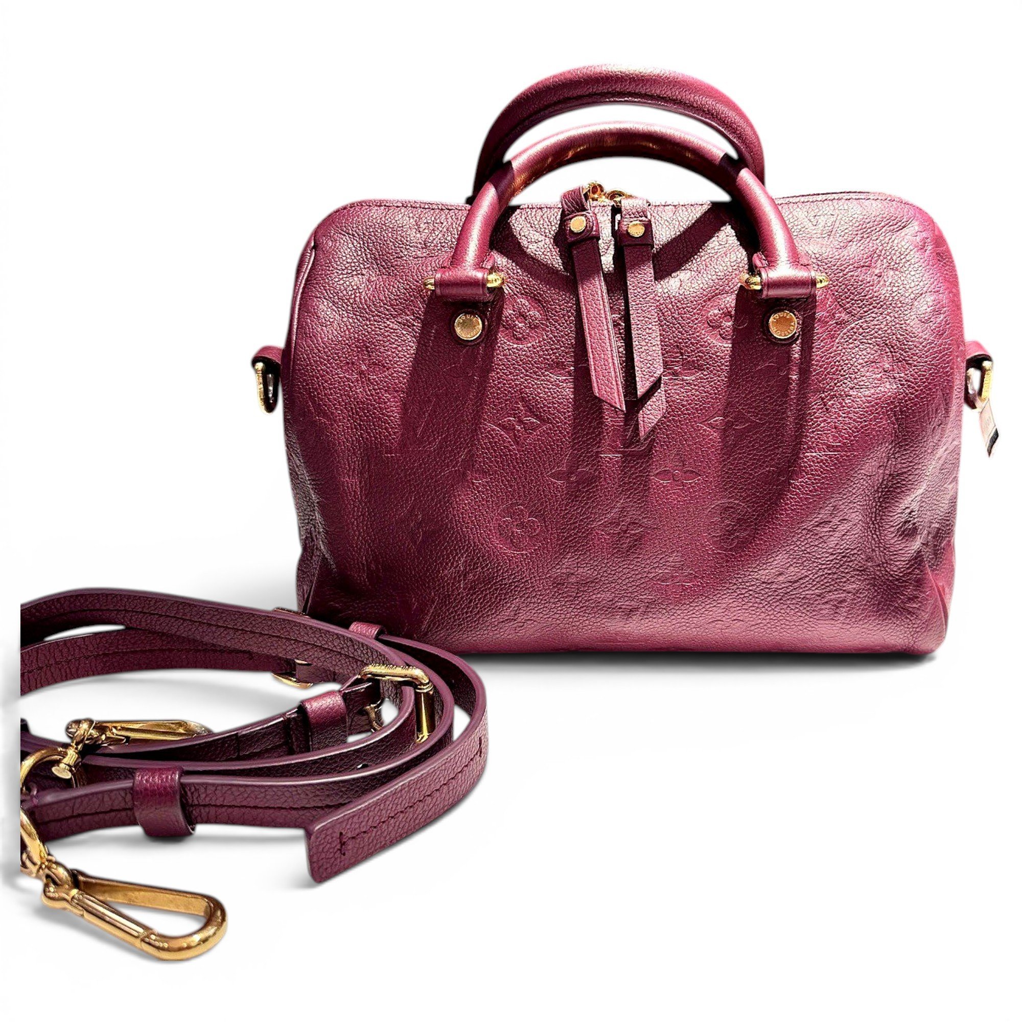 Speedy Bandoulière leather handbag