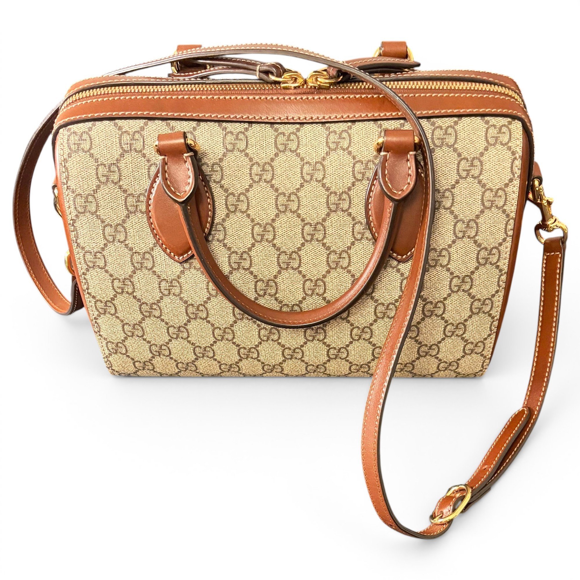 Boston cloth handbag