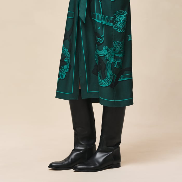 Vert Pin "Ferronnerie Remix" Caftan