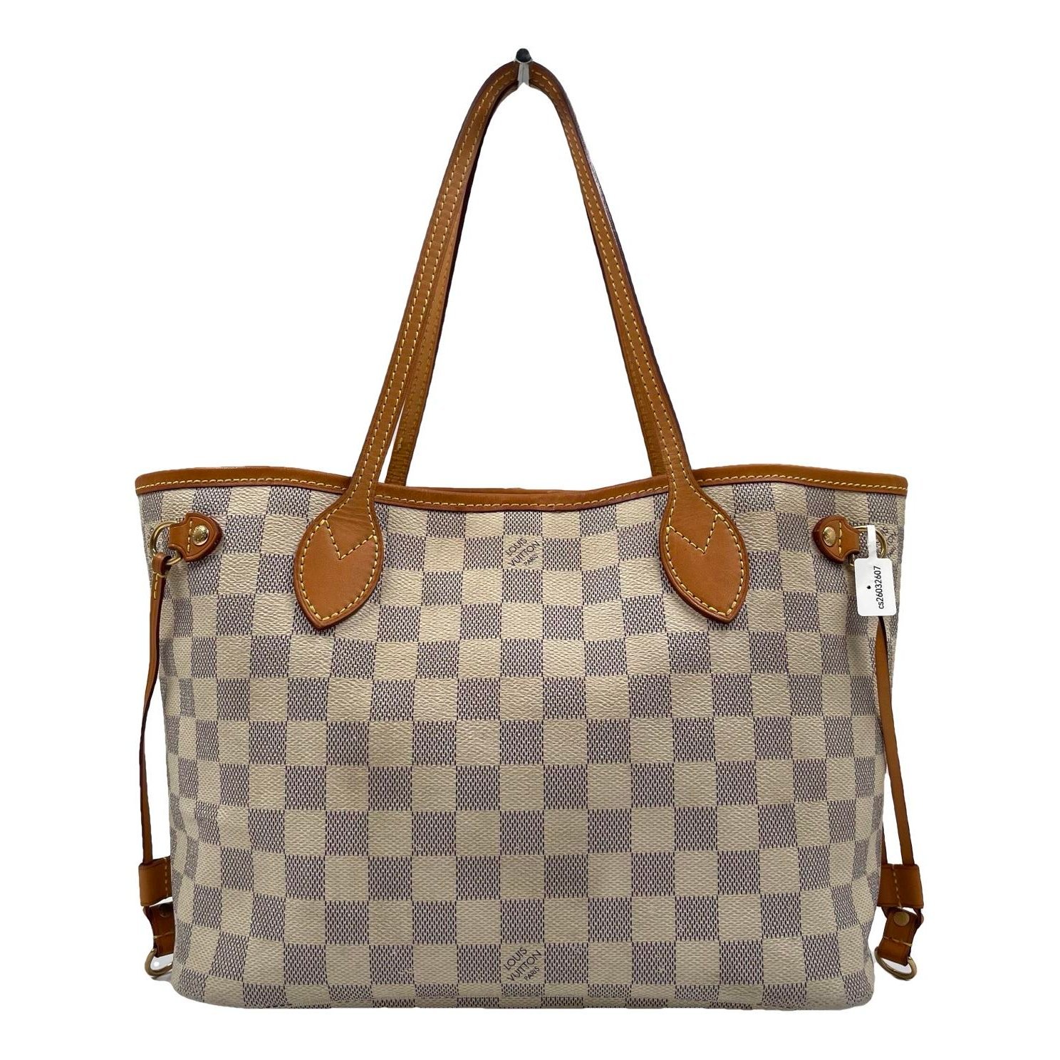 Neverfull leather tote