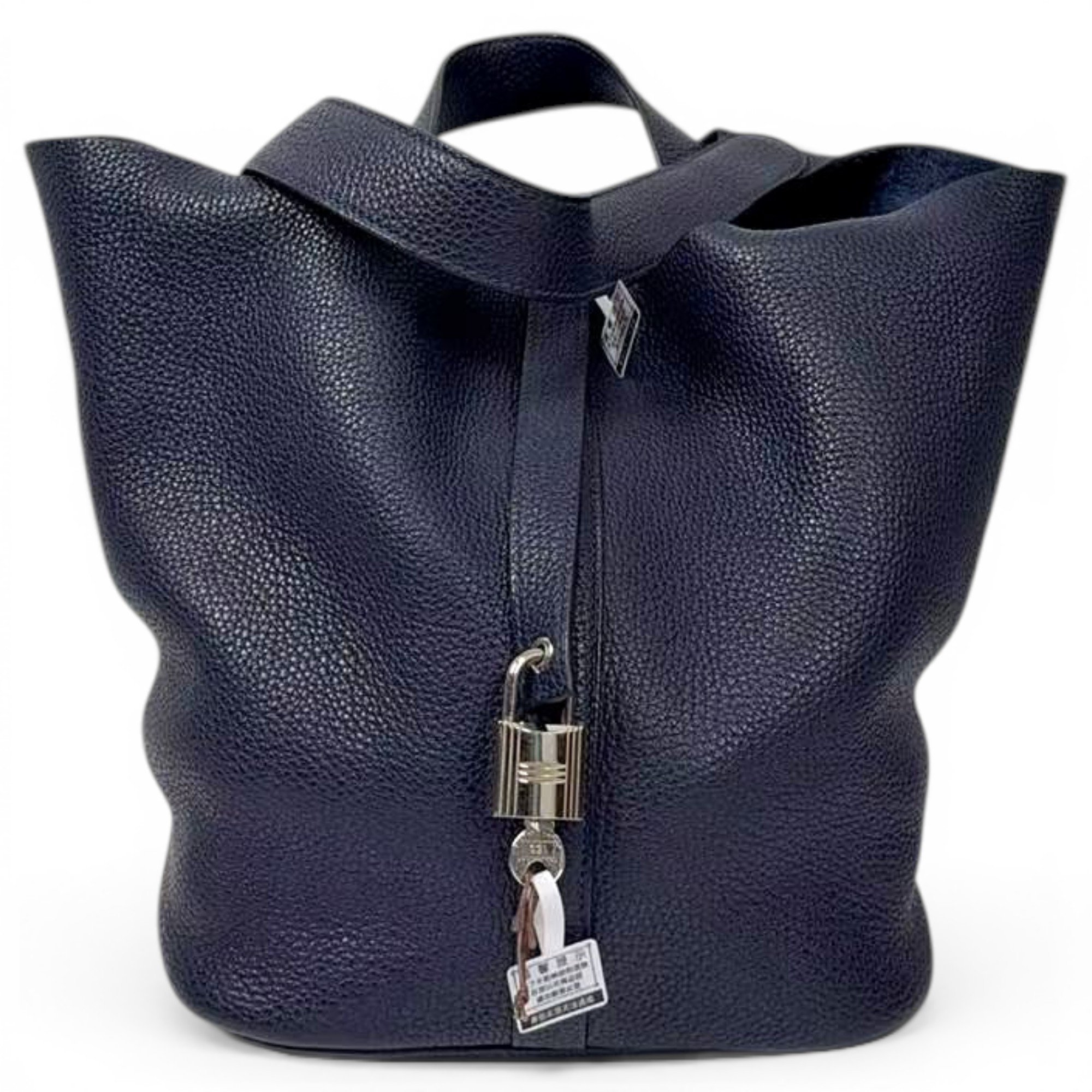 Picotin leather handbag
