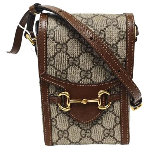 Handle Horsebit 1955 leather mini bag