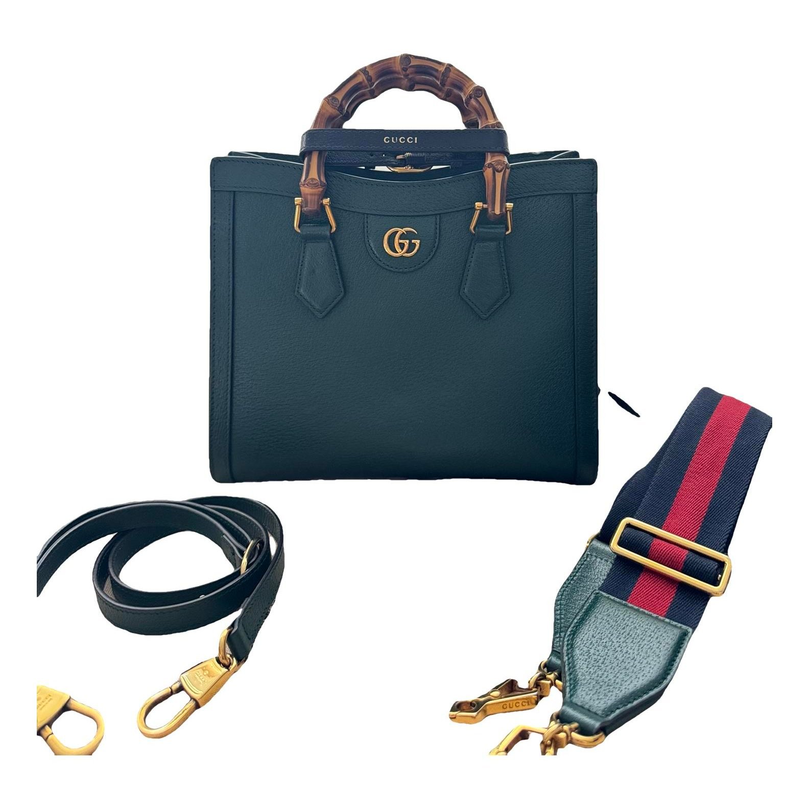 Diana Bamboo leather tote