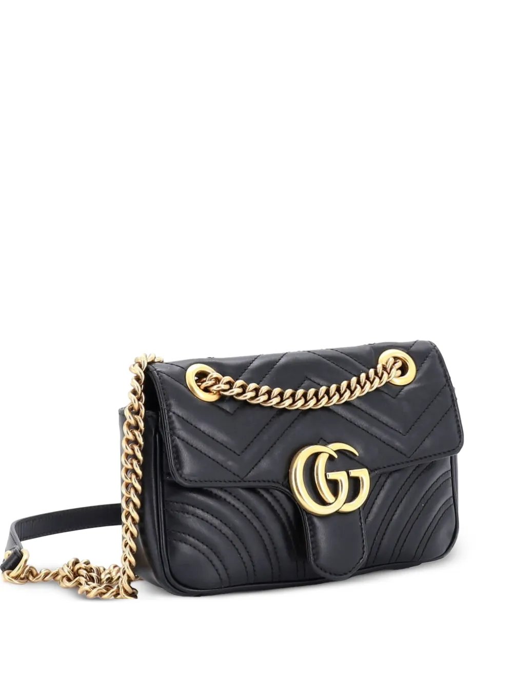 GG Marmont Flap Bag Matelasse Leather Mini crossbody bag