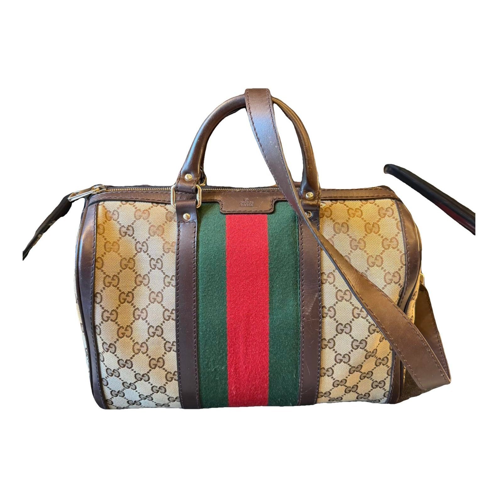 Boston cloth handbag