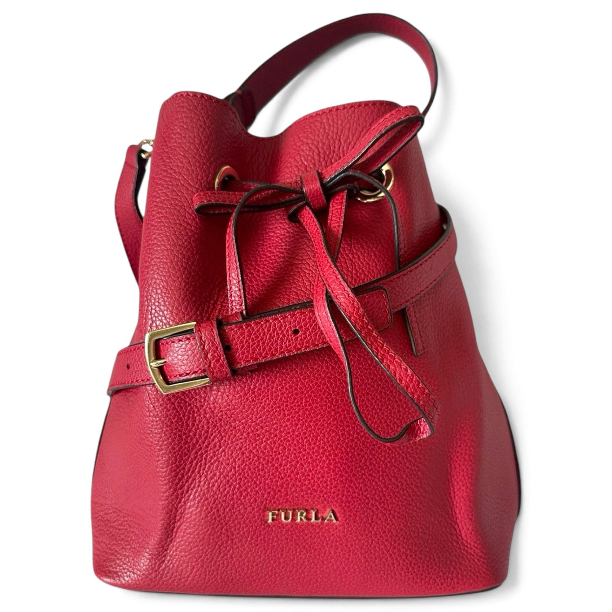 Leather crossbody bag