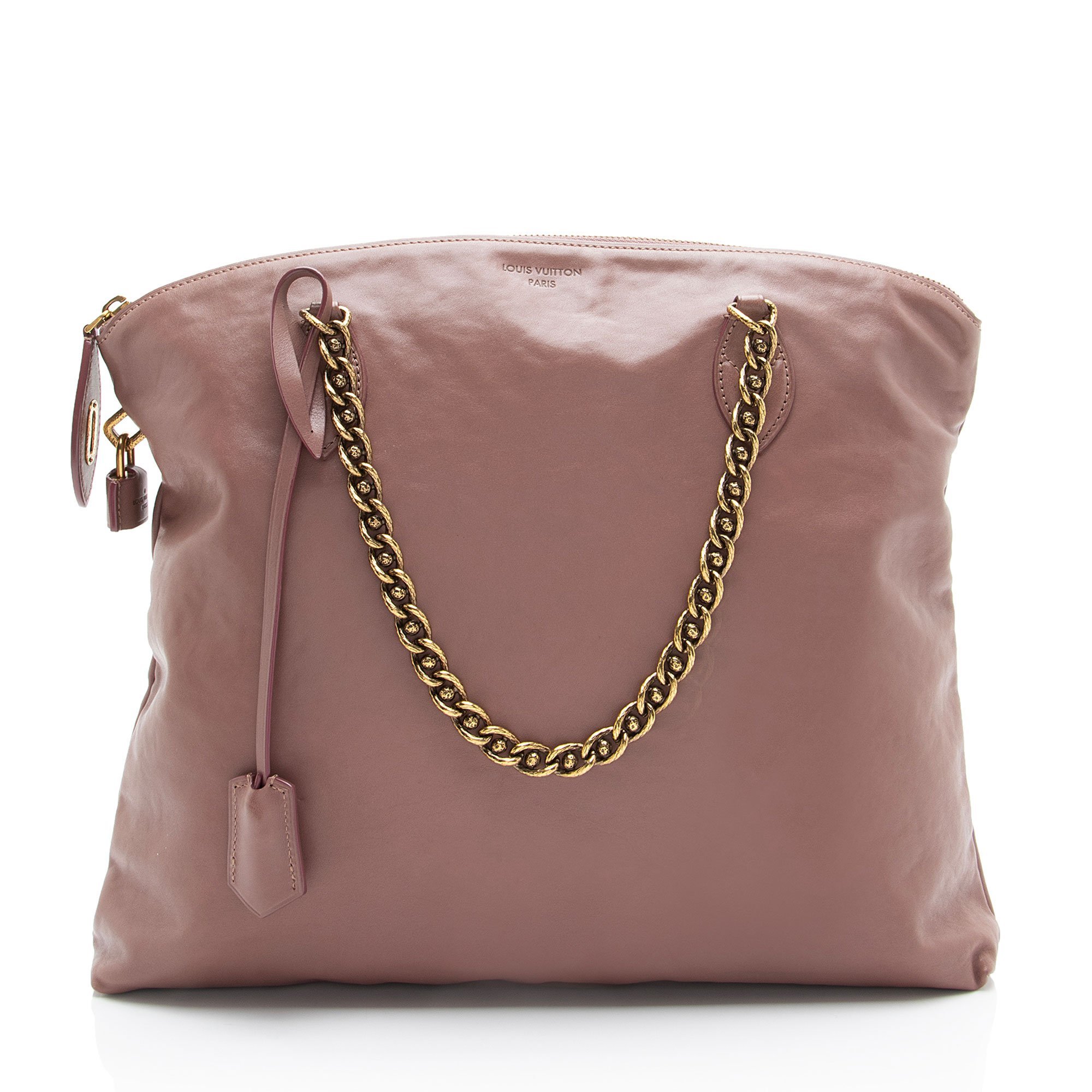 Lockit leather handbag