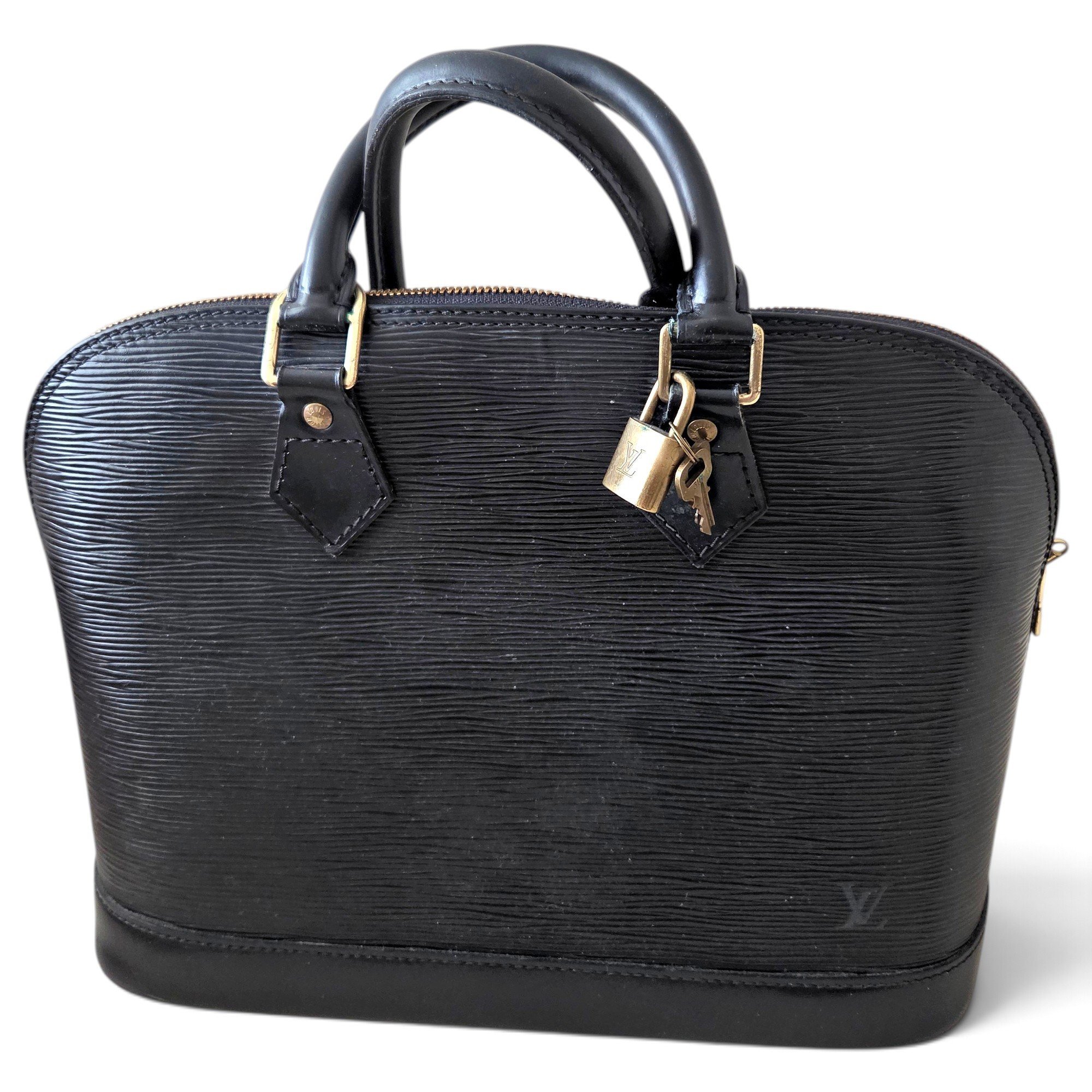 Alma leather handbag