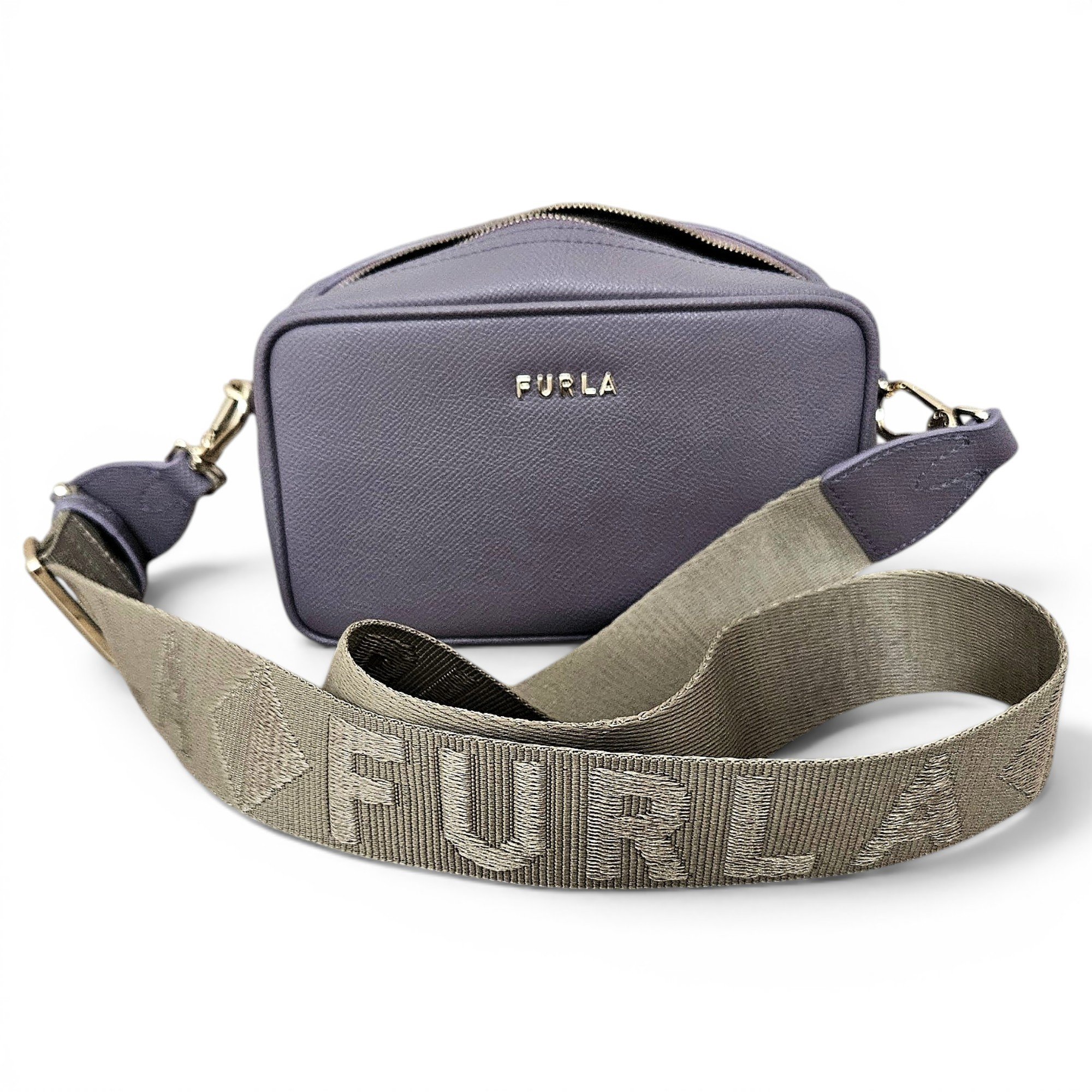 Leather crossbody bag