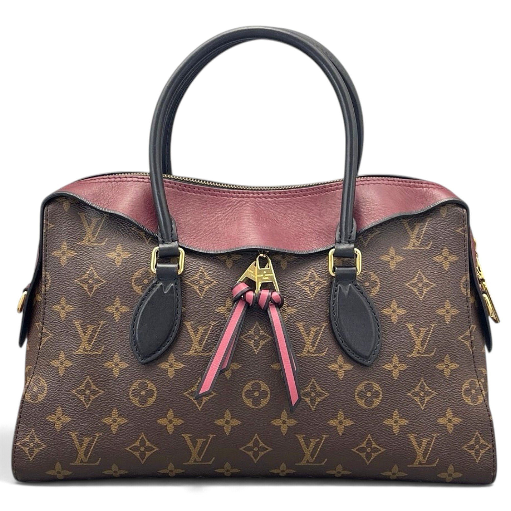 Tuileries leather handbag
