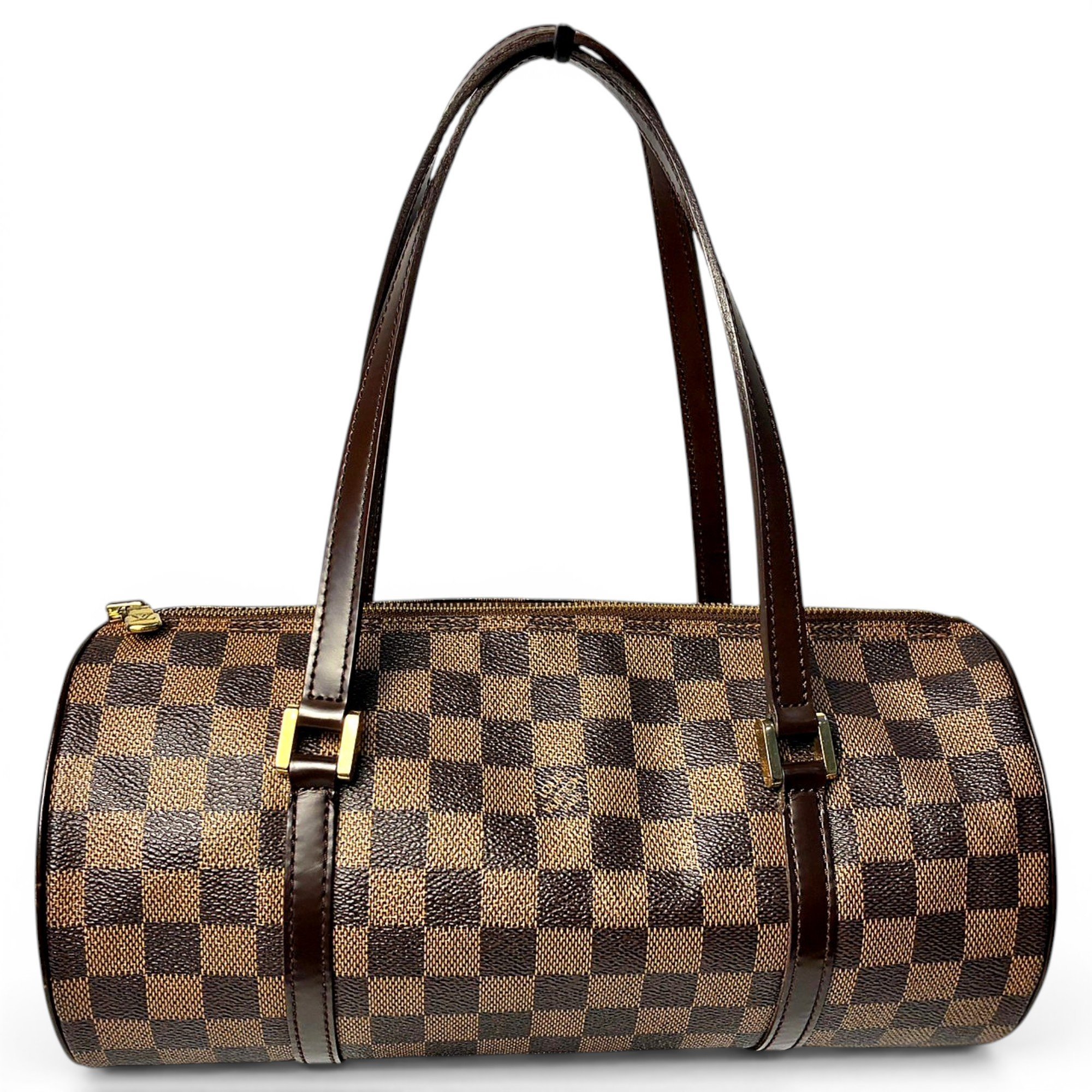 Papillon leather handbag