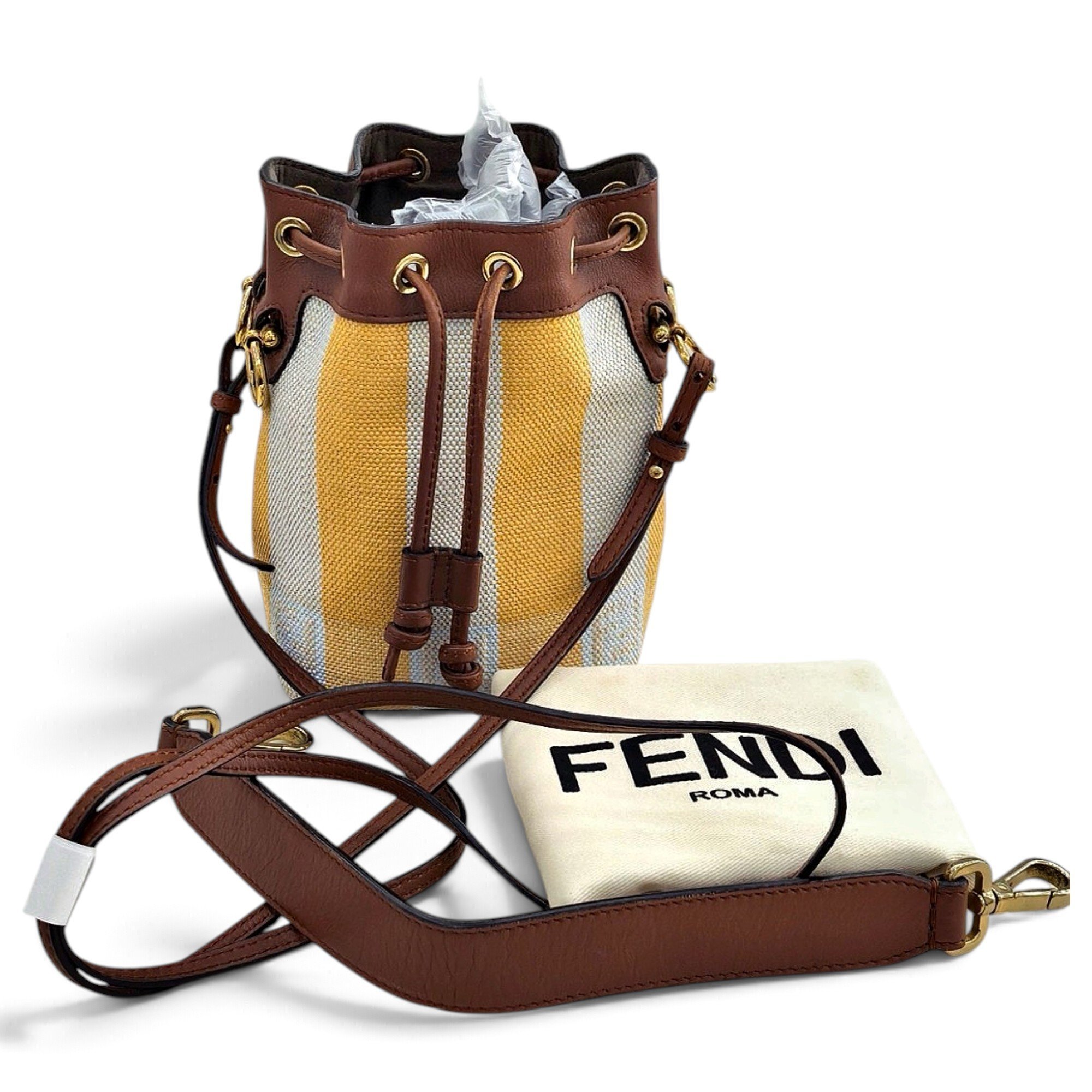 Fendi Mon Trésor cloth handbag