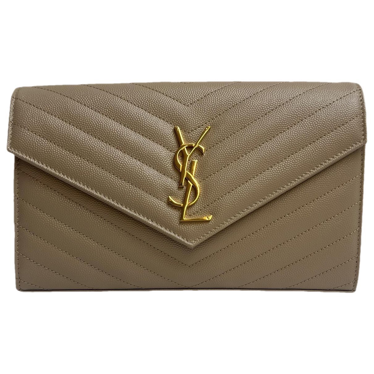 Portefeuille enveloppe leather handbag