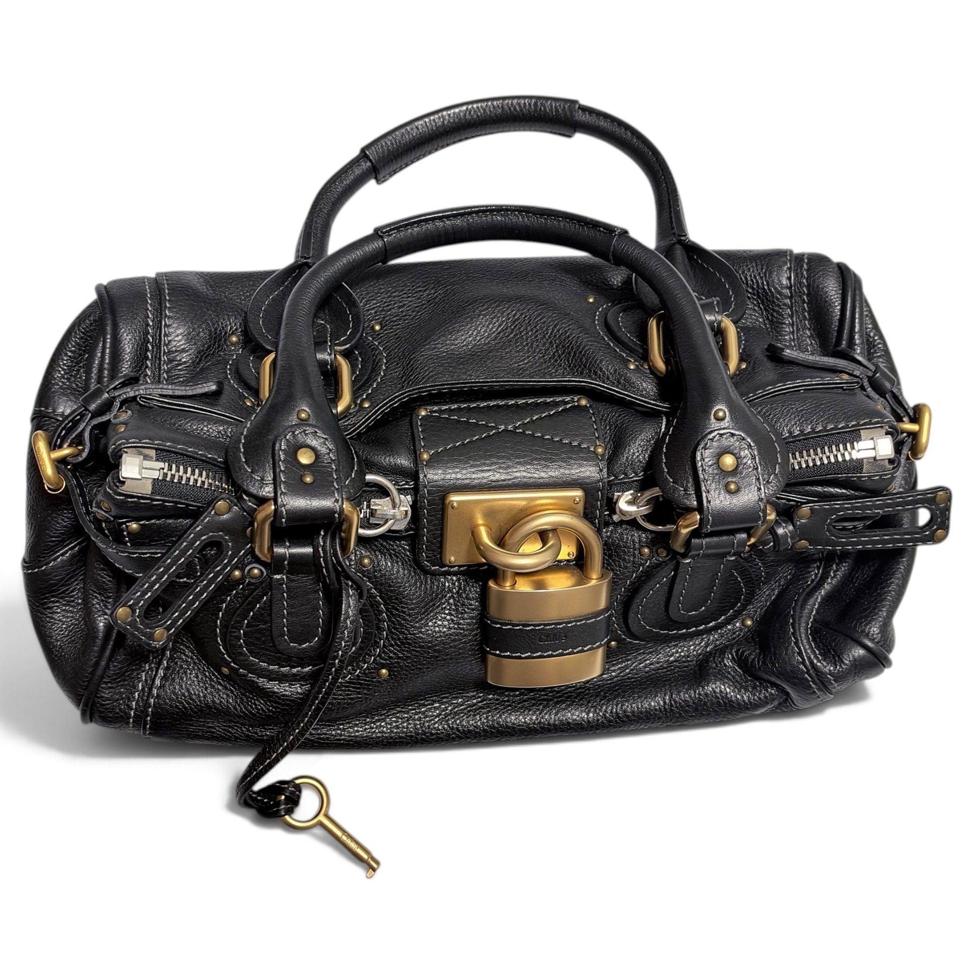 Paddington leather satchel