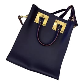 Sophie Hulme Square Albion leather bag