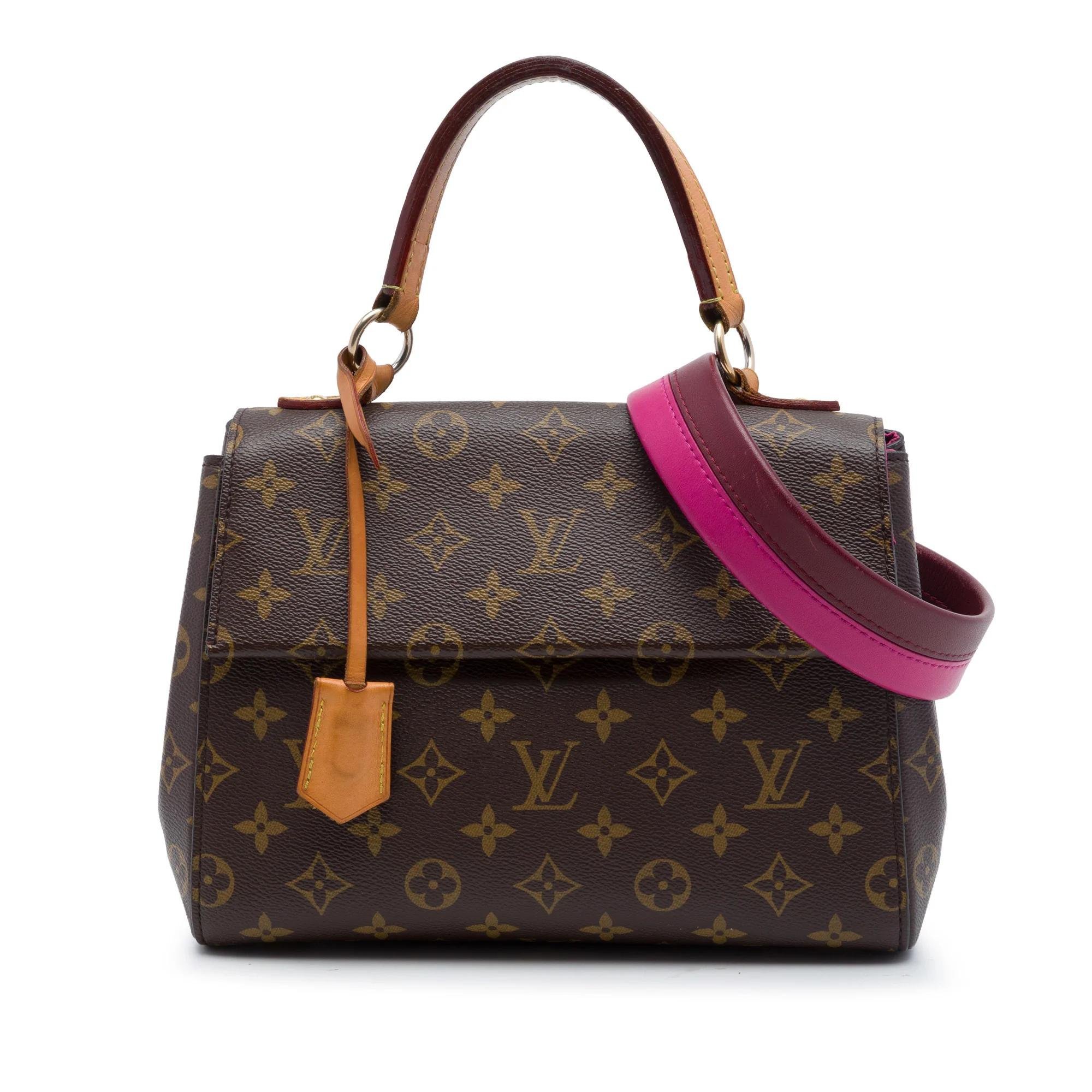 Cluny leather satchel