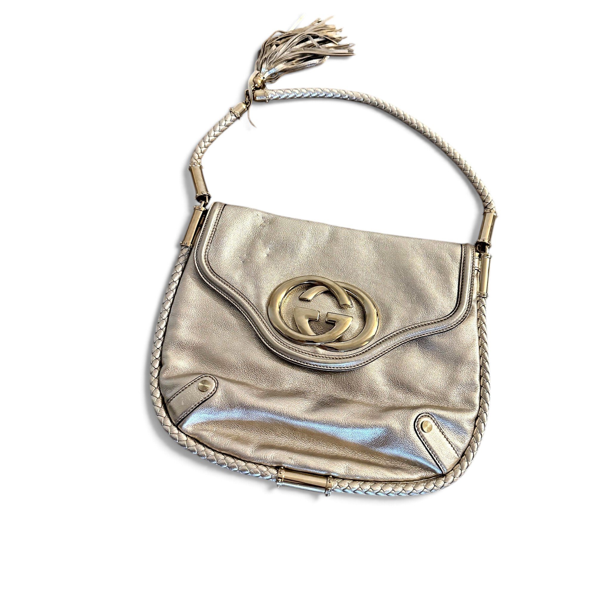 Britt leather handbag