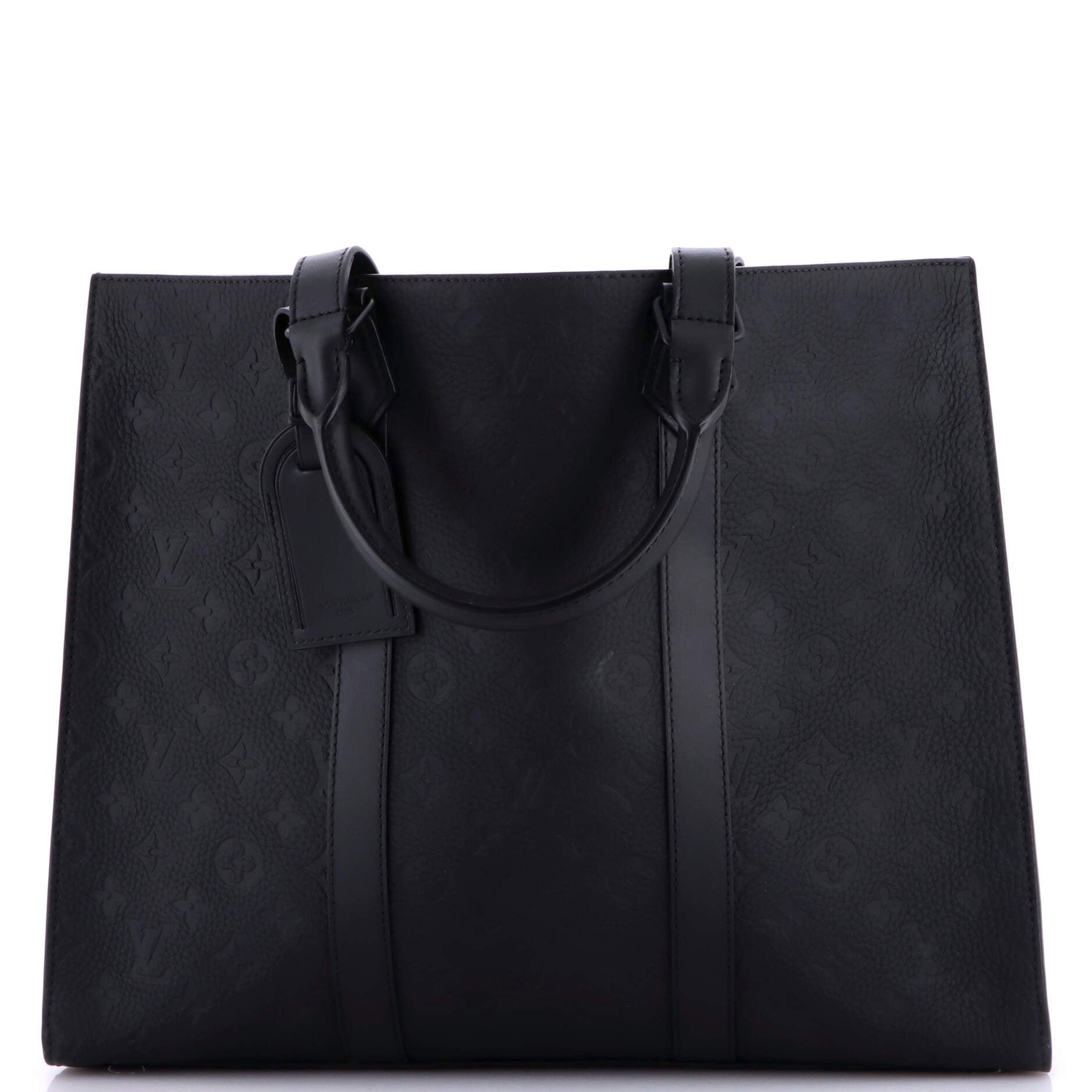 Sac Plat 24H Bag Monogram Taurillon Leather