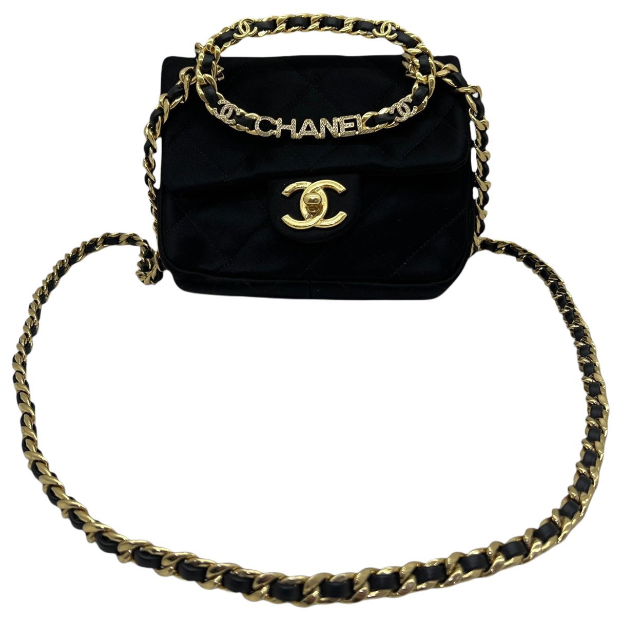 Silk handbag