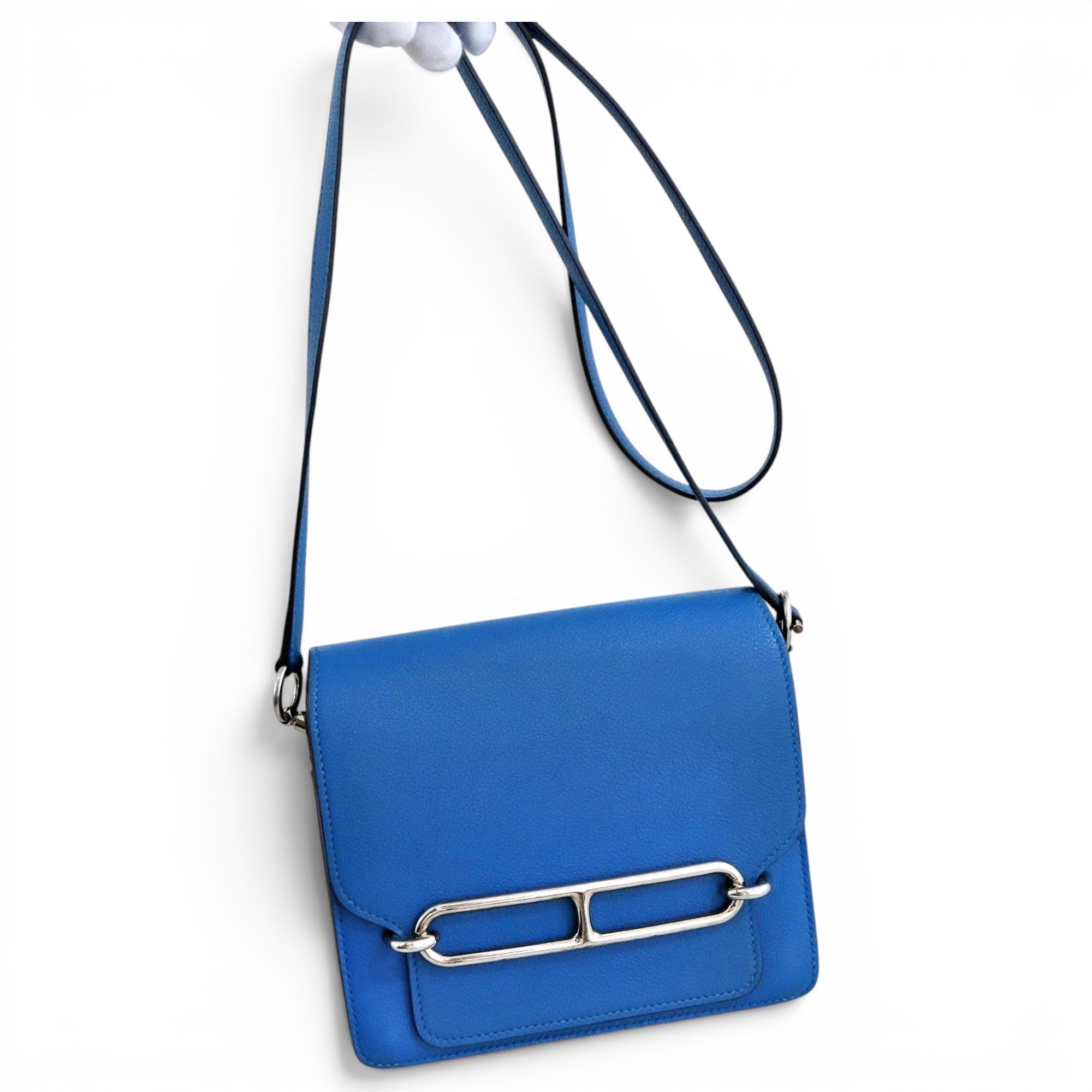 Roulis leather handbag