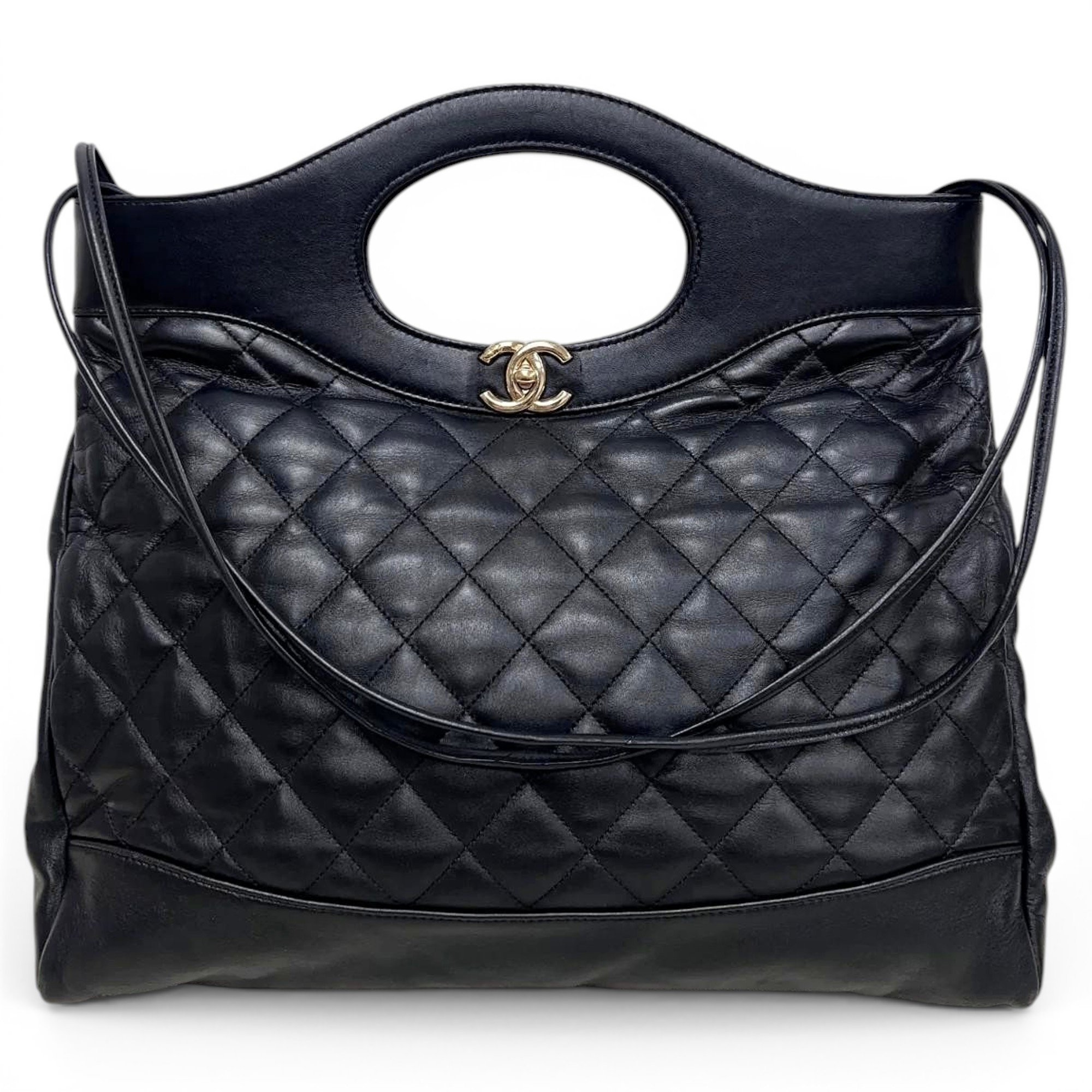Leather tote