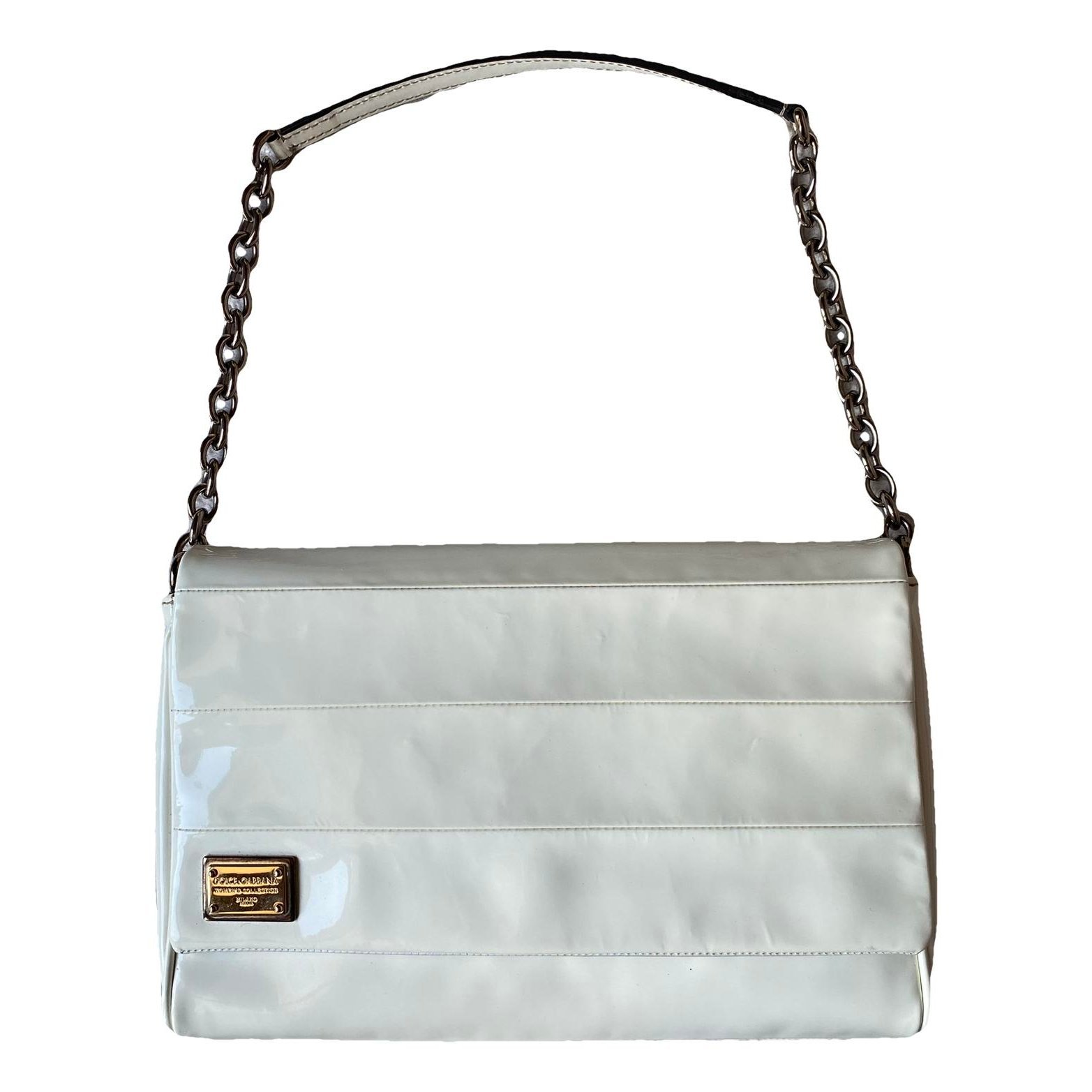 Patent leather handbag