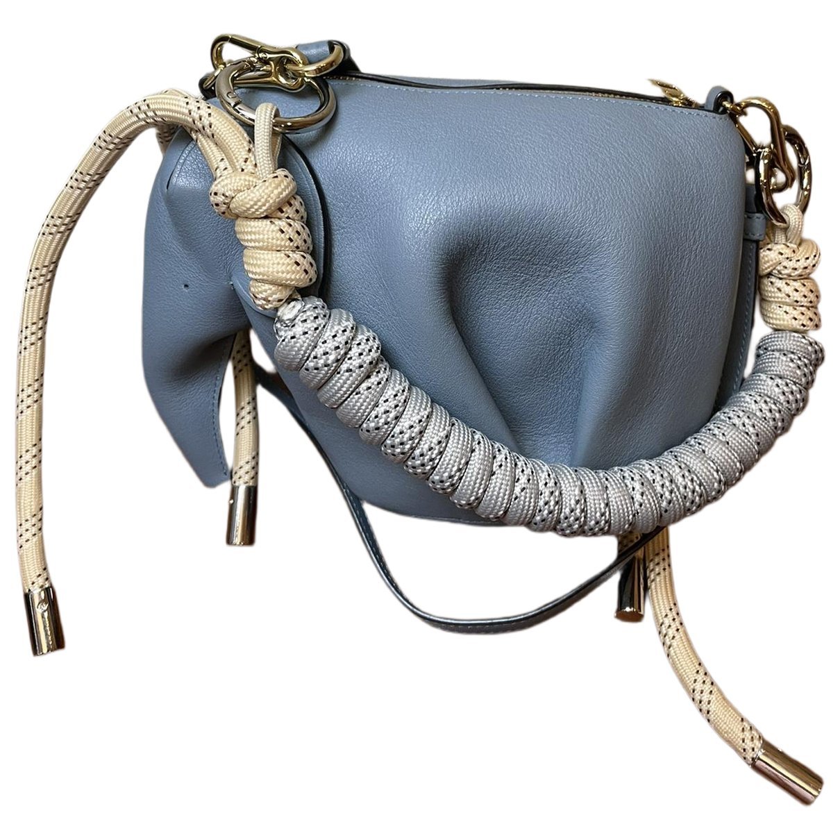 Animals leather crossbody bag