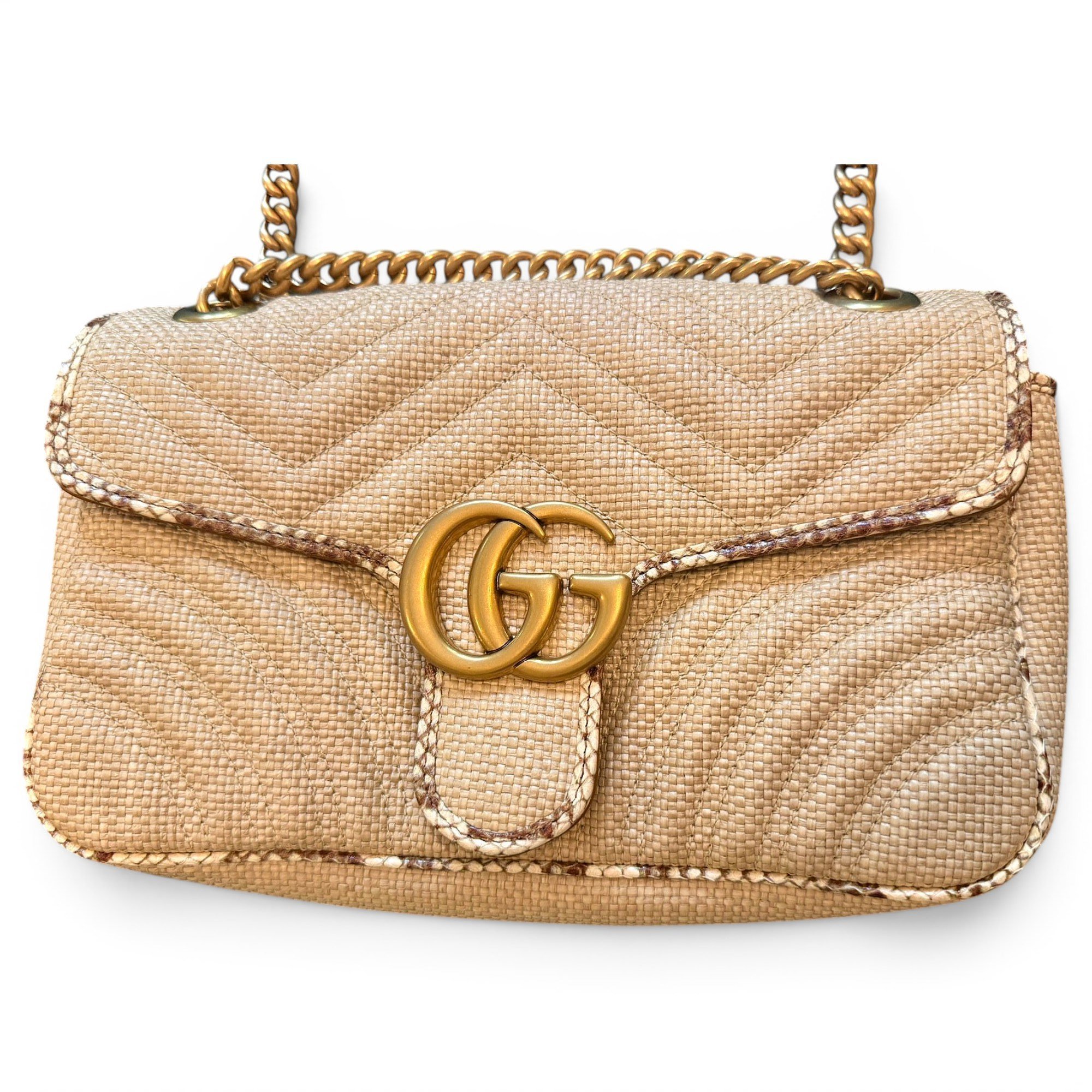 Marmont python handbag