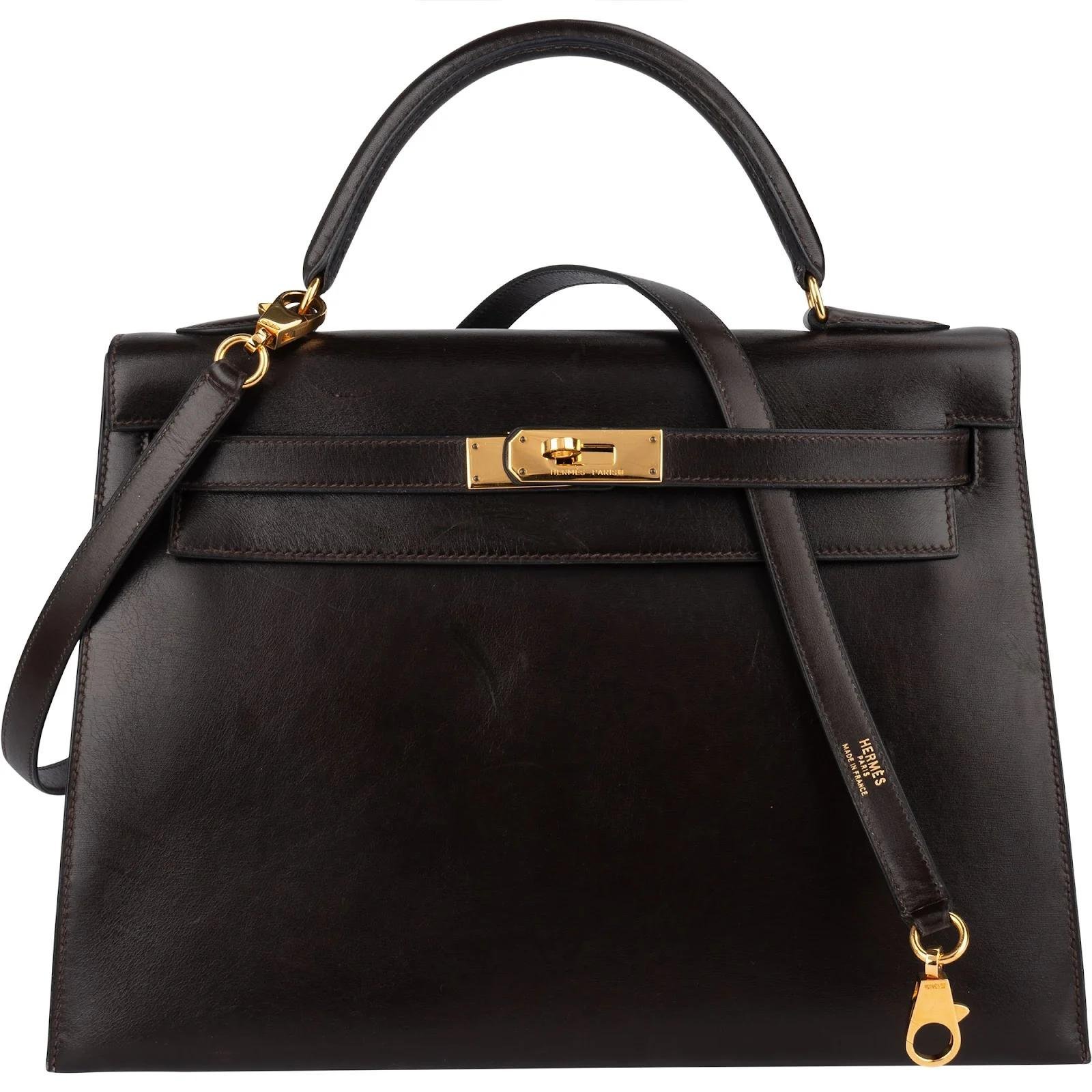 Hermes Kelly 32 Handbag 1992