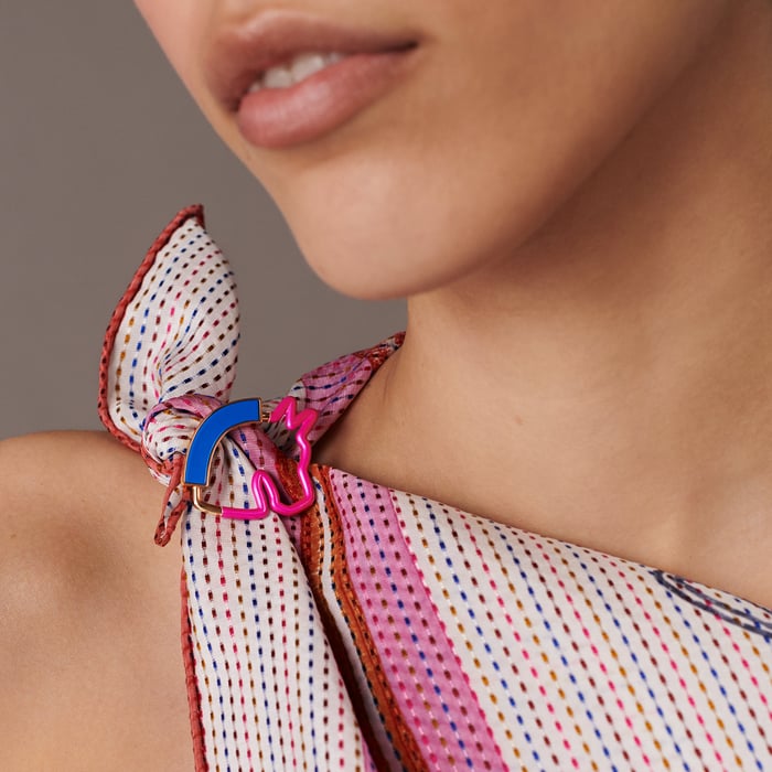 Cheval Neon Scarf 70 Ring