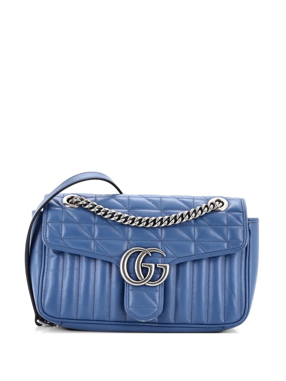 GG Marmont Flap Bag Mixed Matelasse Leather Small shoulder bag
