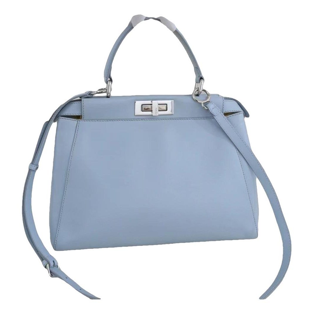 Peekaboo leather handbag