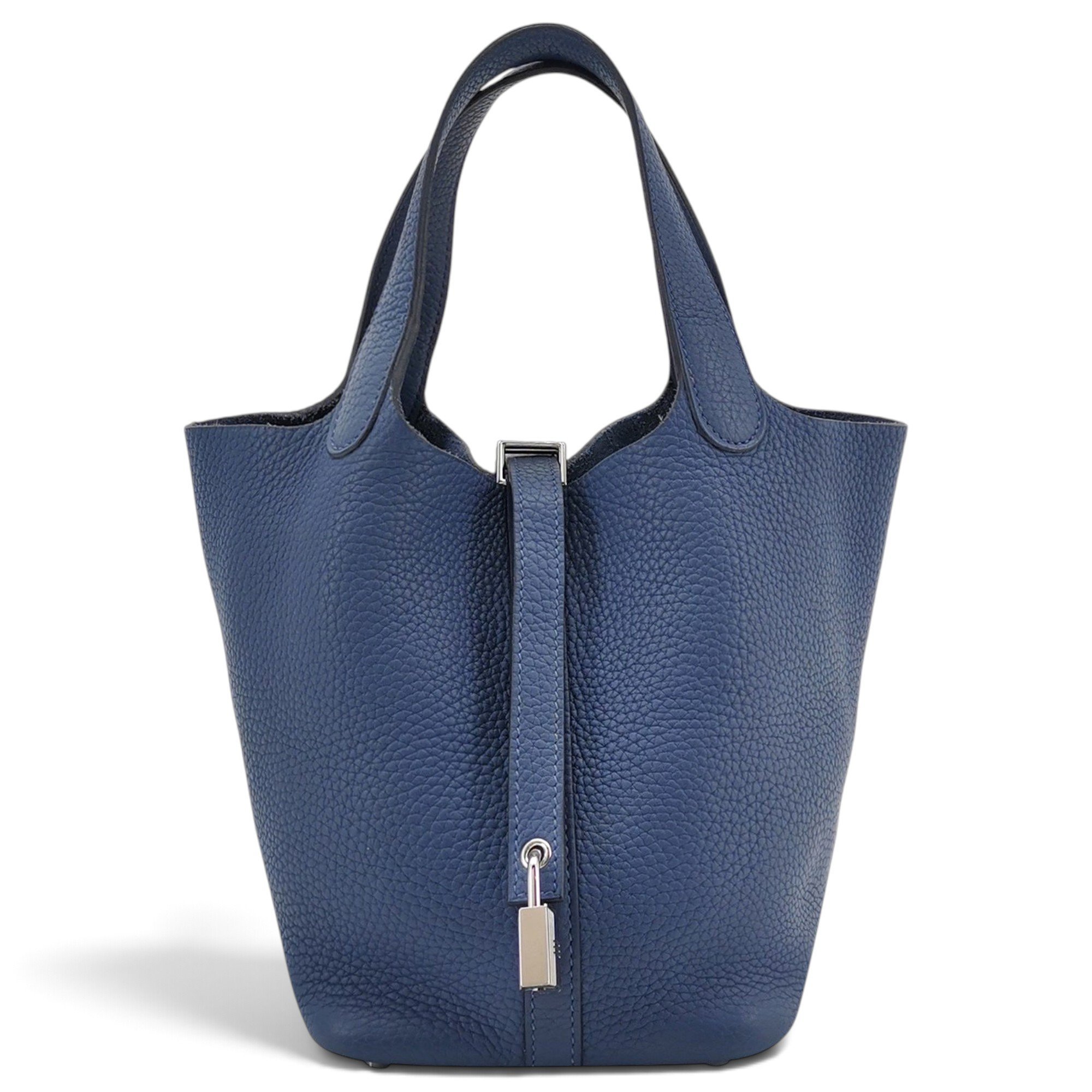 Picotin leather handbag