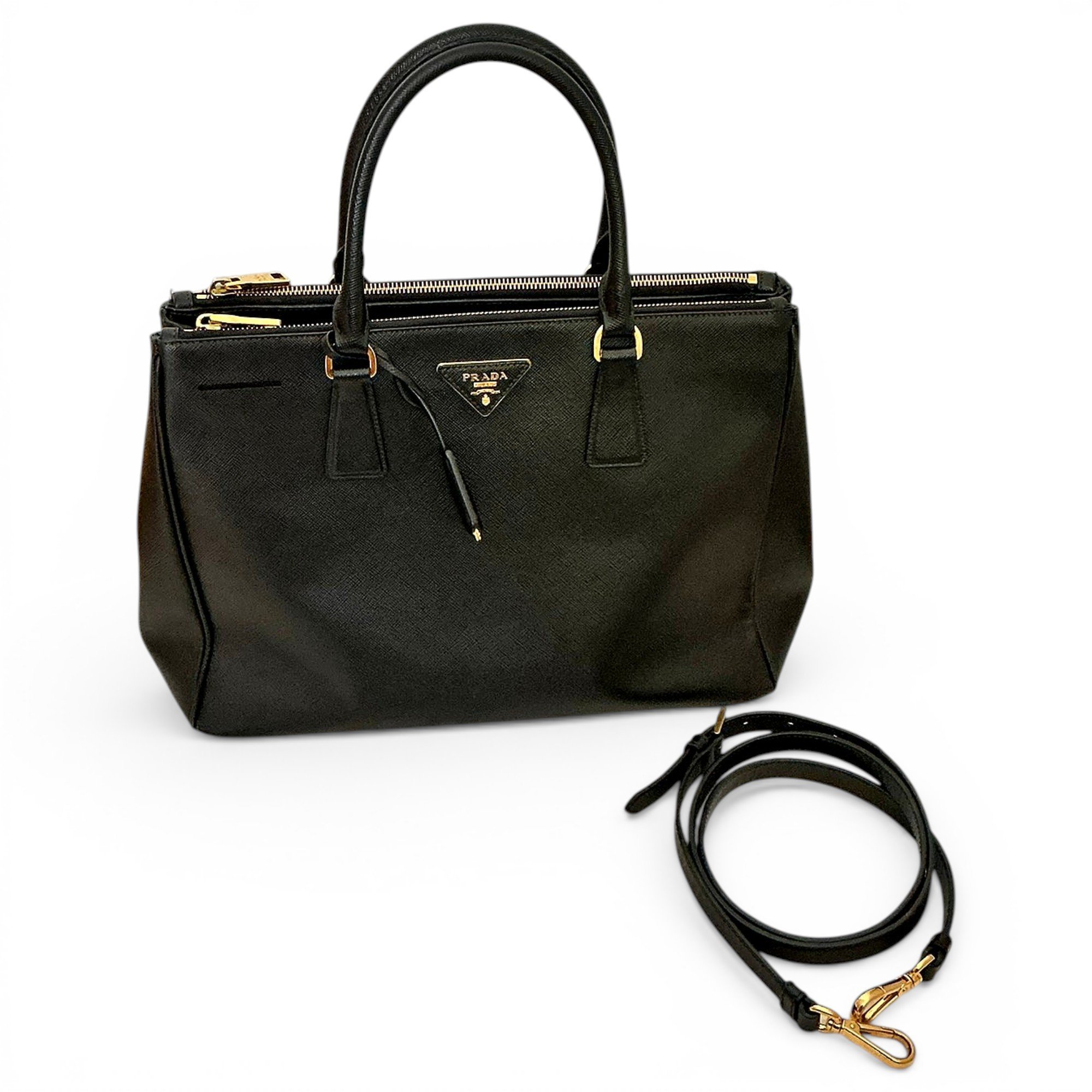 Galleria leather handbag
