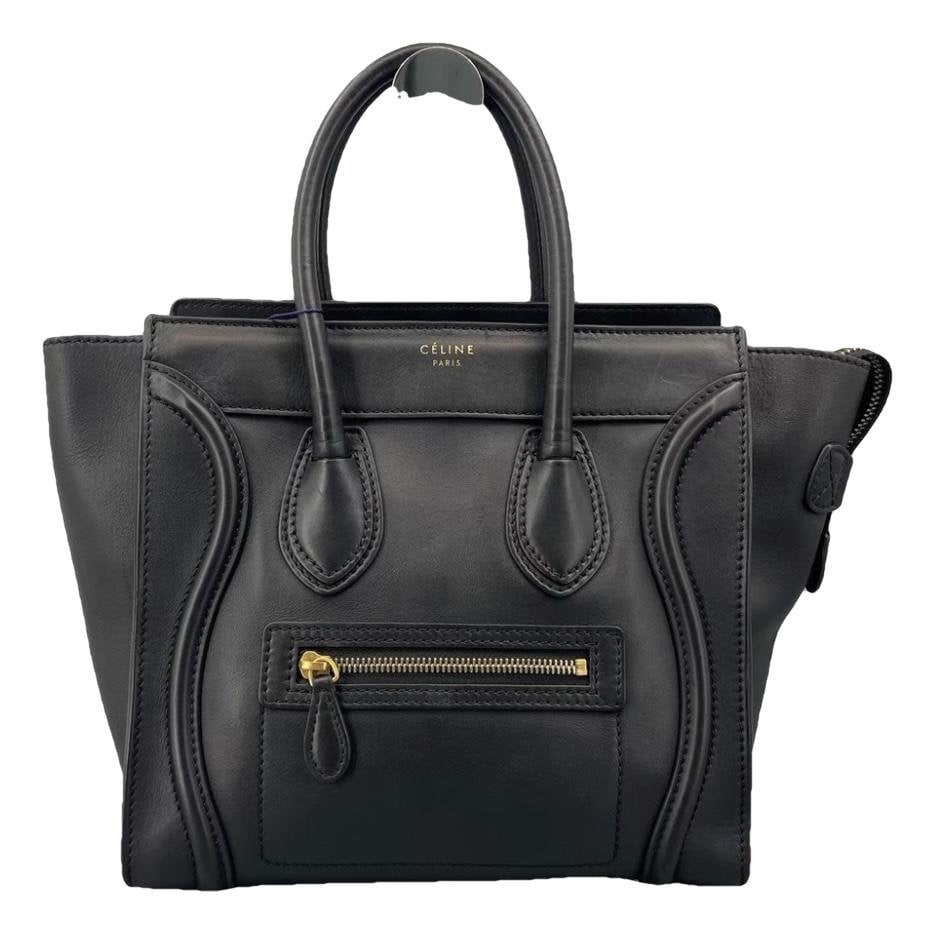 Luggage leather handbag