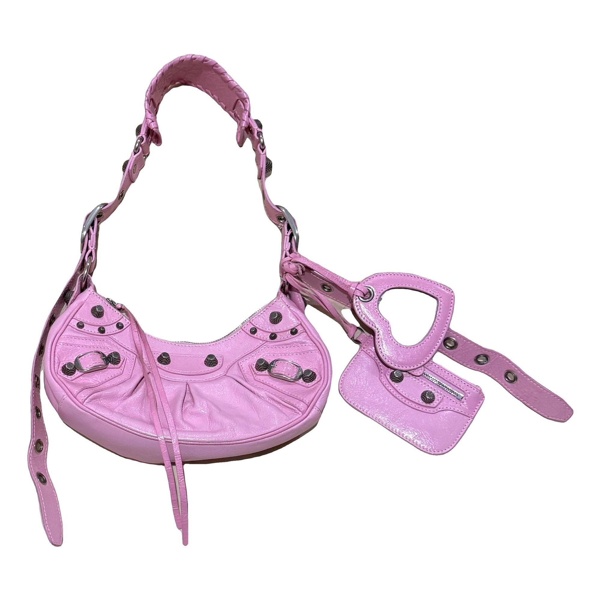 Le Cagole leather handbag