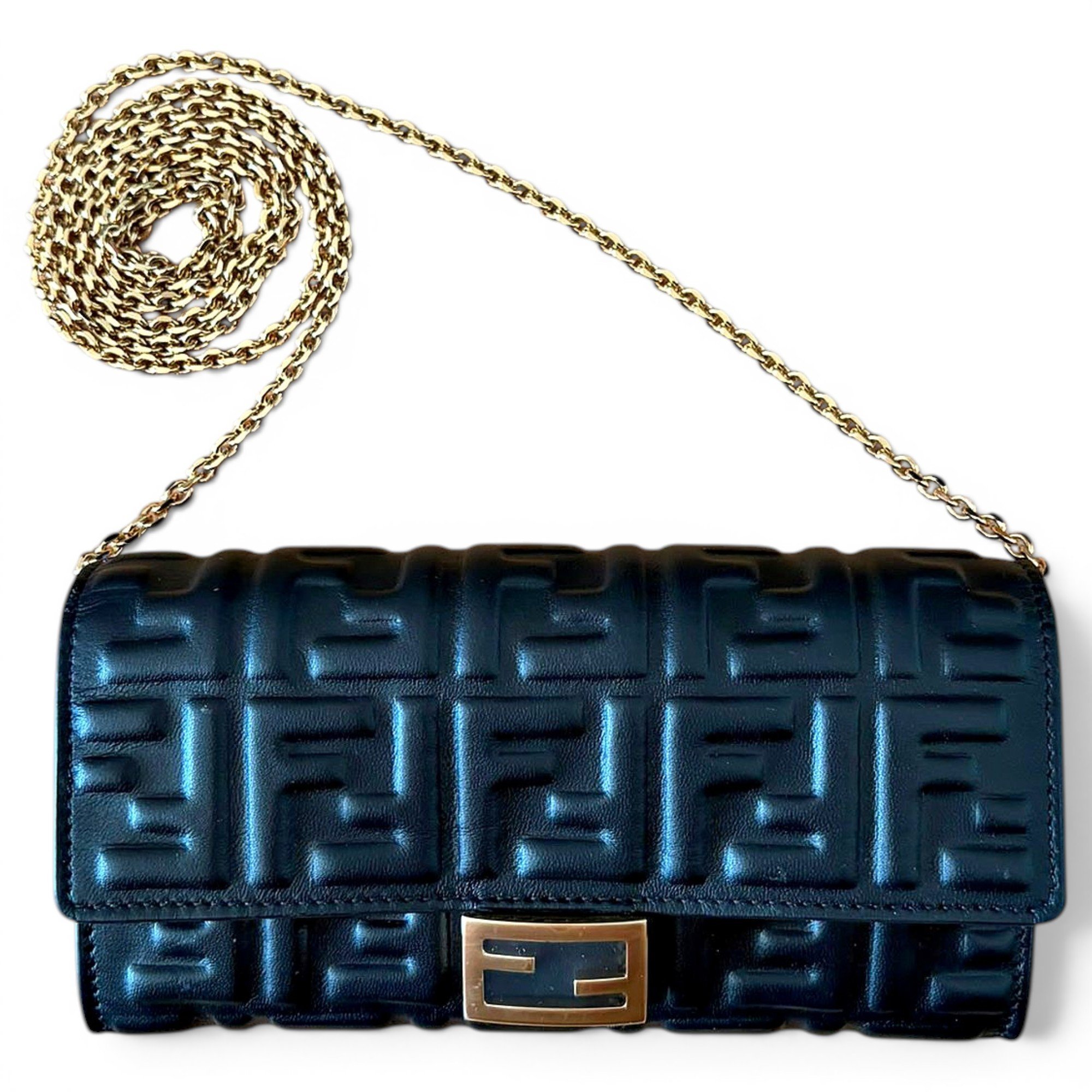 Fendi Baguette leather handbag