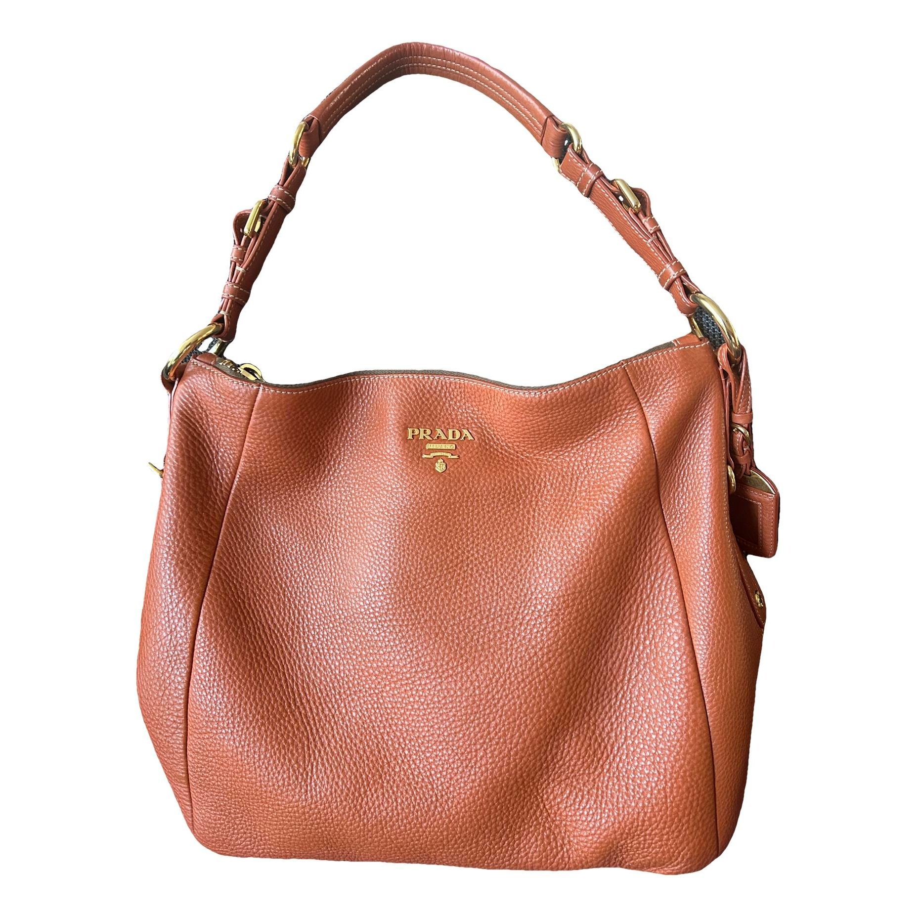 Leather handbag