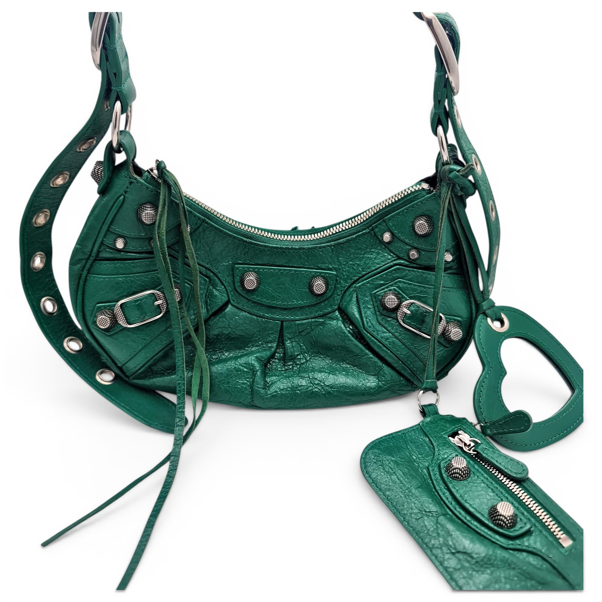 Le Cagole leather handbag
