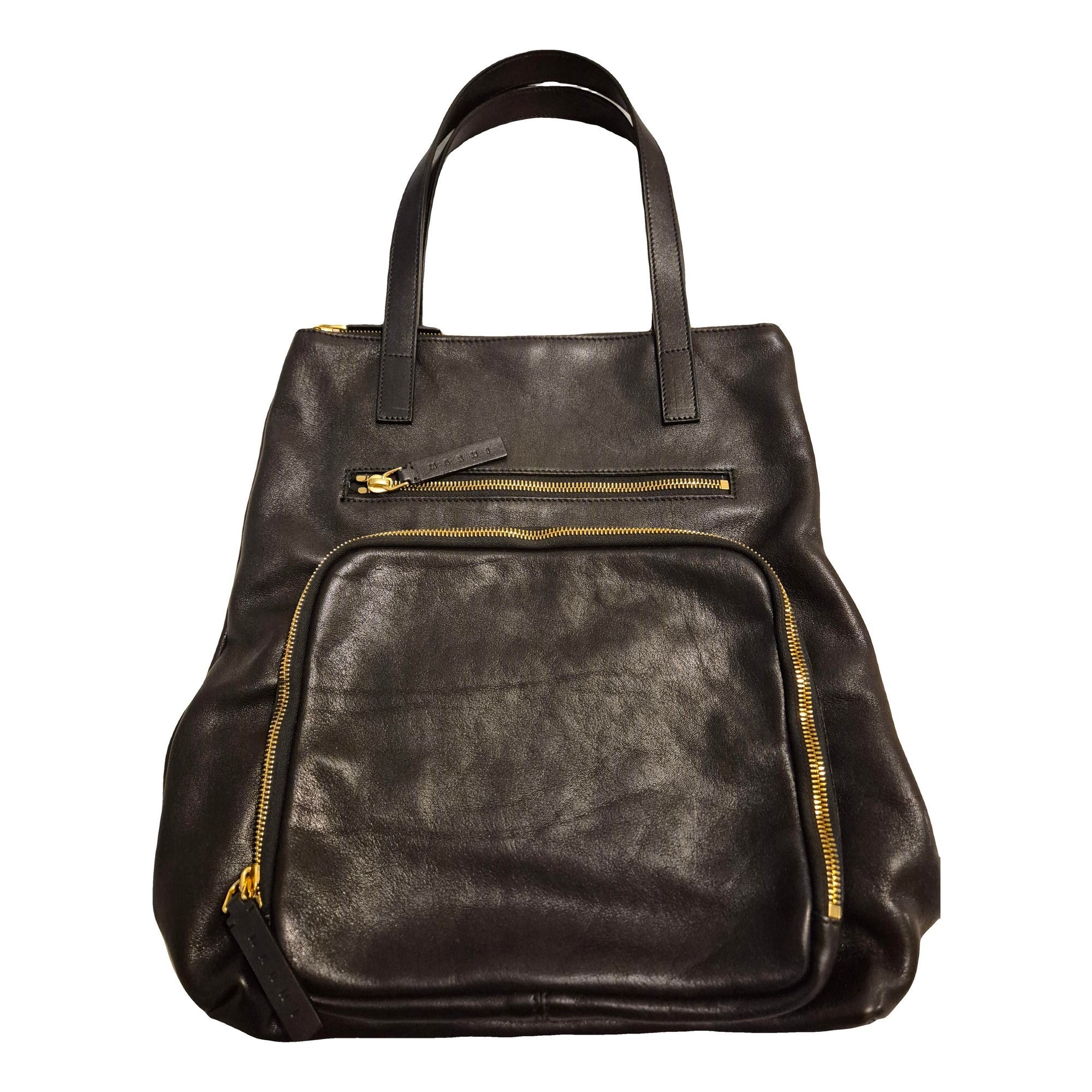 Leather handbag