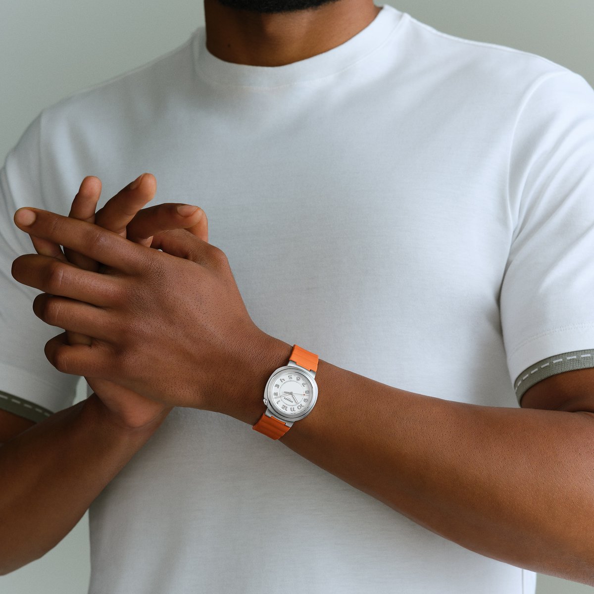 Sans Coloris Hermès Cut Watch, Large Model, 36 mm