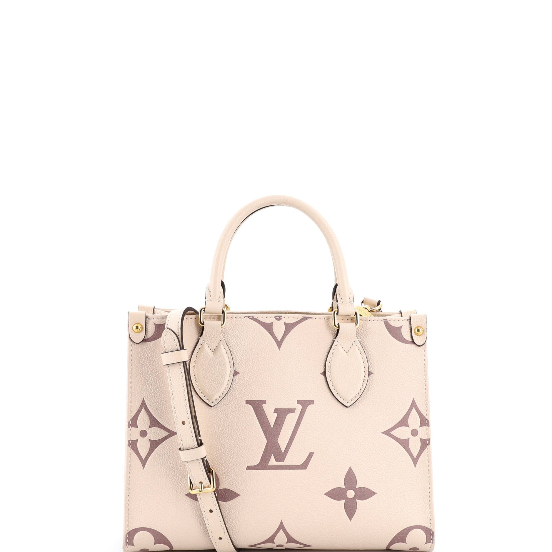 Louis Vuitton OnTheGo Tote Bicolor Monogram Empreinte Giant PM