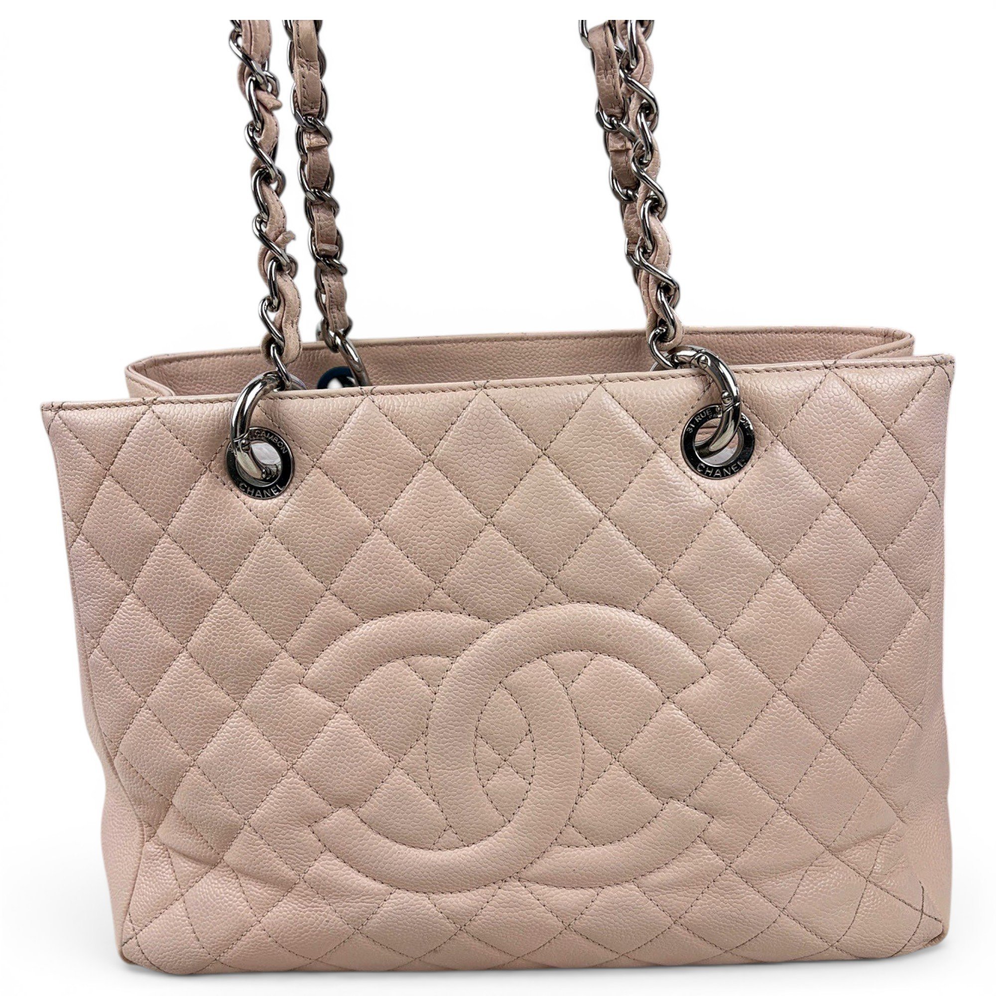 Grand shopping leather handbag