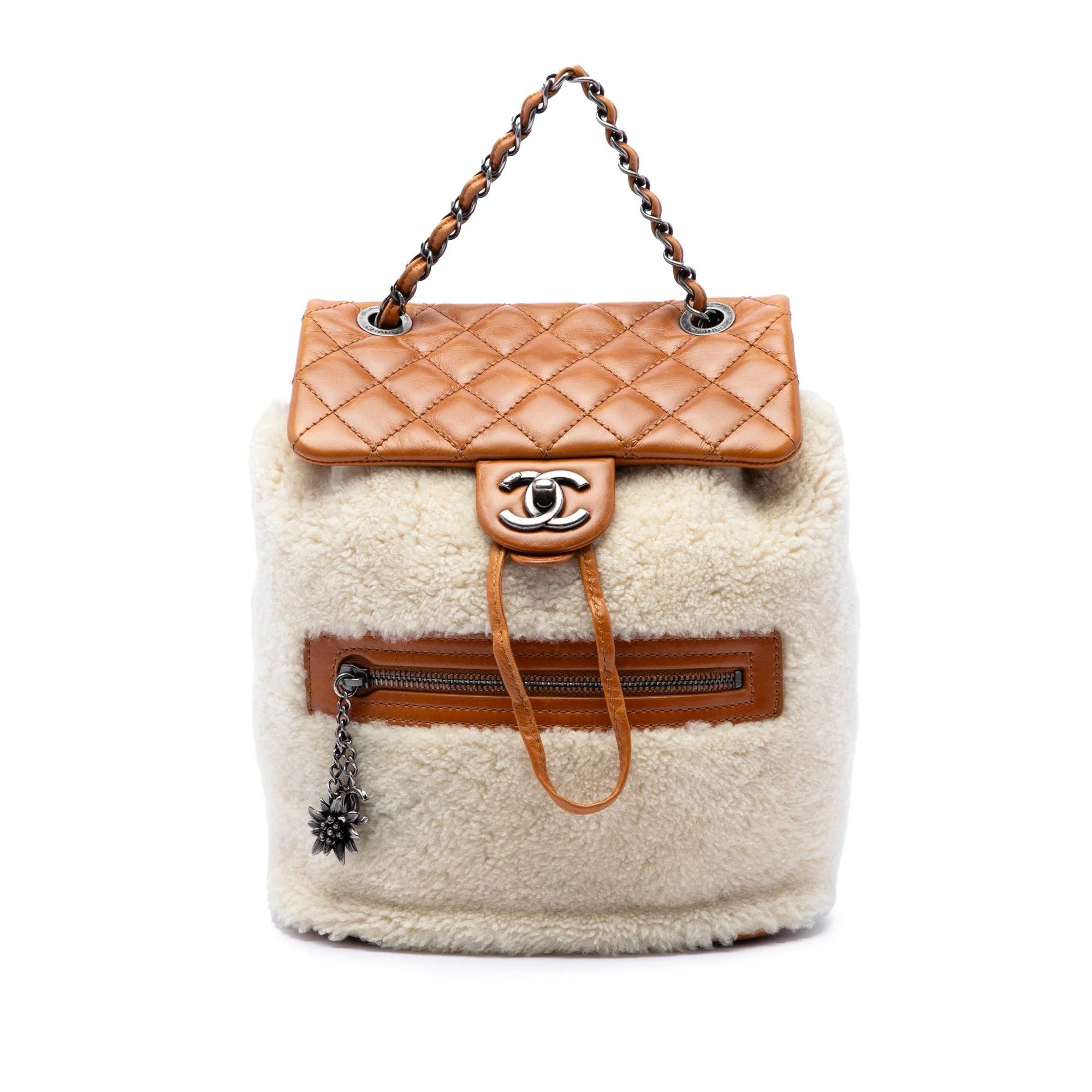 Mountain leather backpack