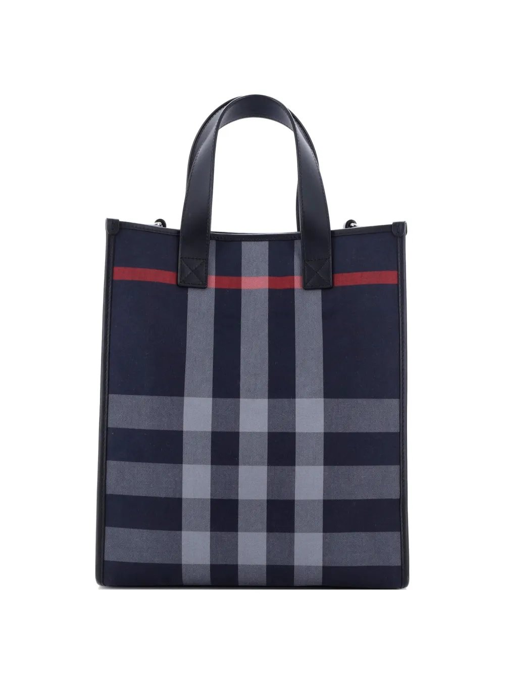 Book Check E-Canvas Medium tote bag