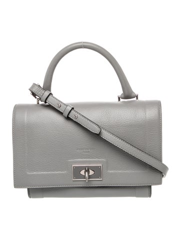 Leather Top Handle Bag